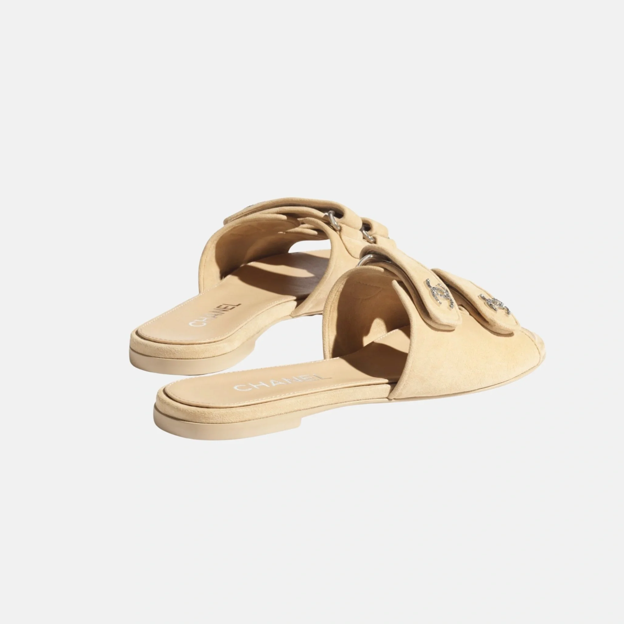 Mules in Suede Kidskin - Image 3