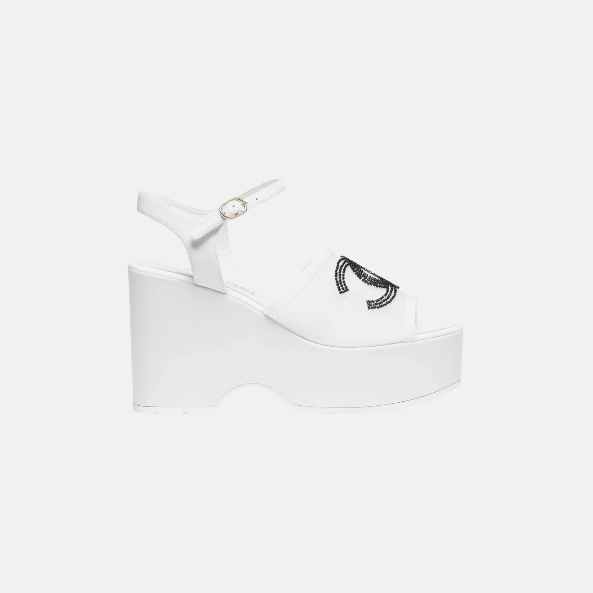 Sandals in Mesh and Glass Beads - Image 4