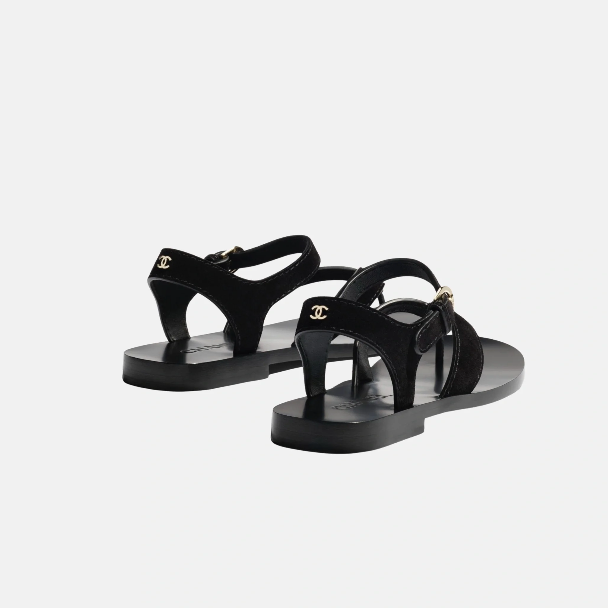 Sandals in Suede Calfskin - Image 3