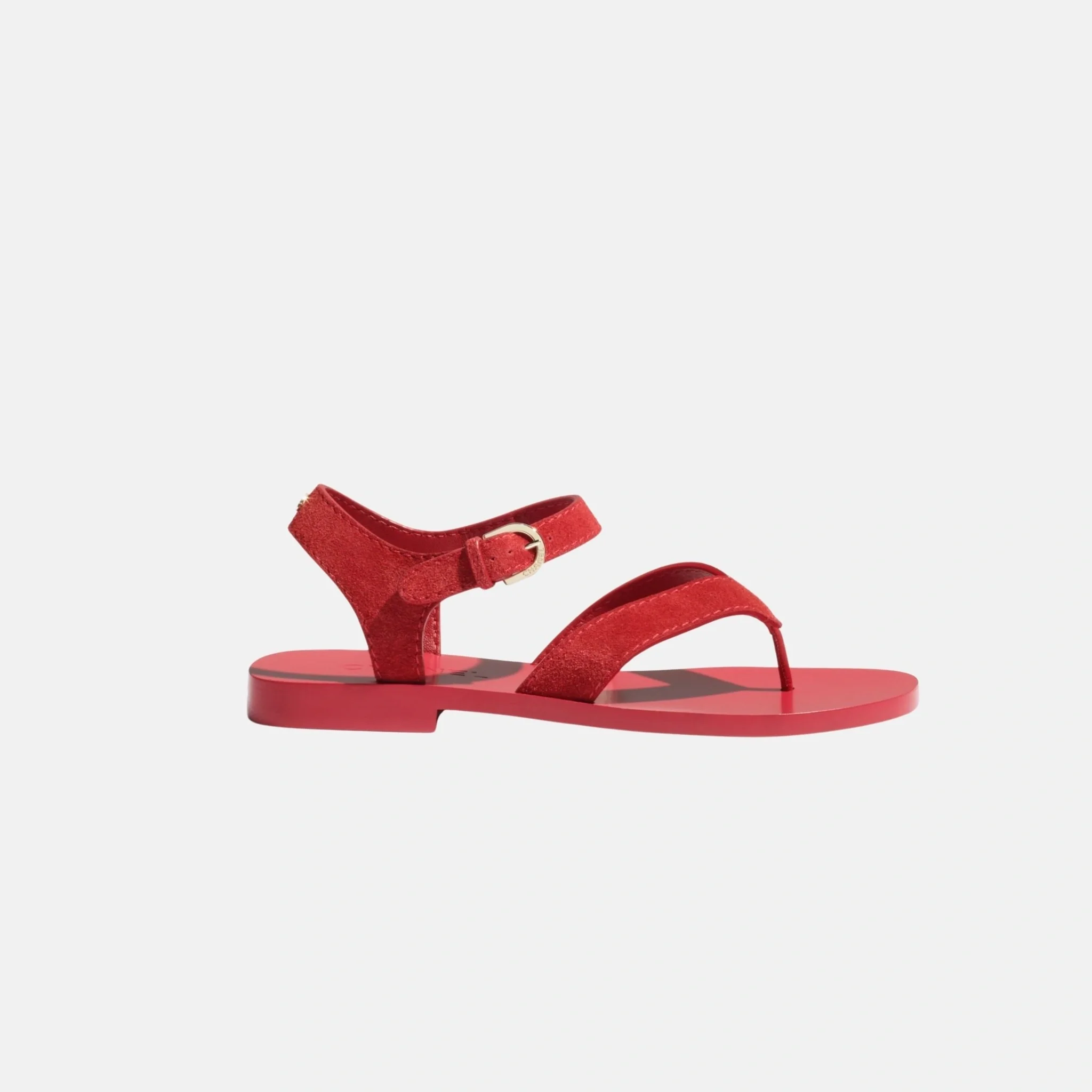 Sandals in Suede Calfskin - Image 4