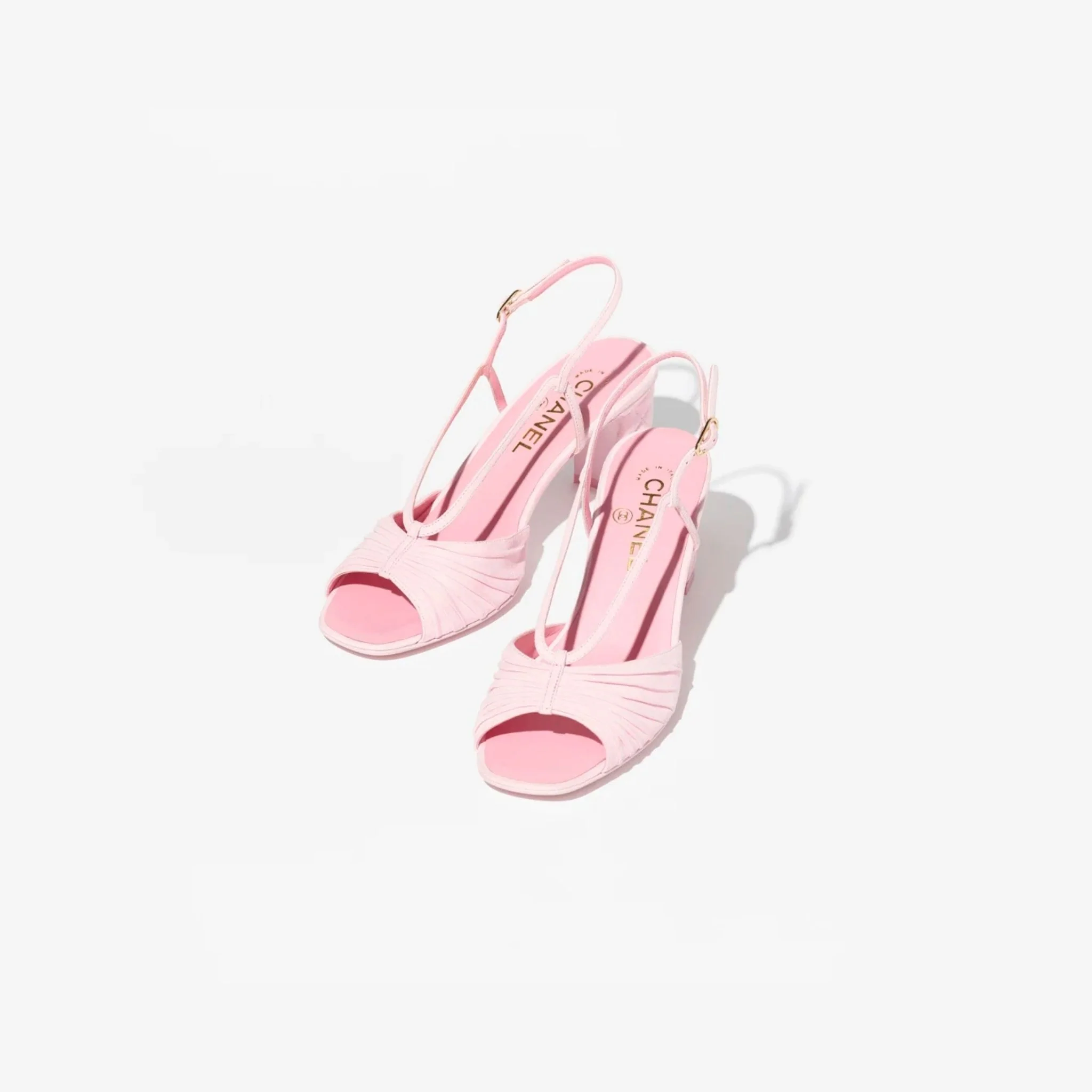 Sandals Suede Kidskin Light Pink - Image 2