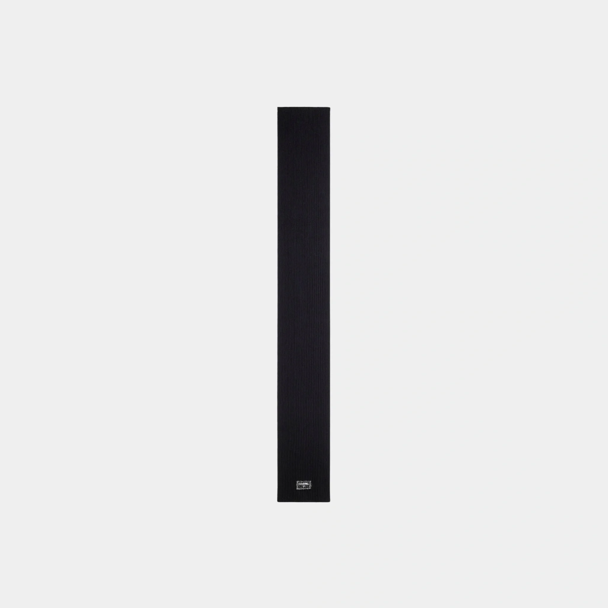 Scarf Cashmere Navy Blue Black & White