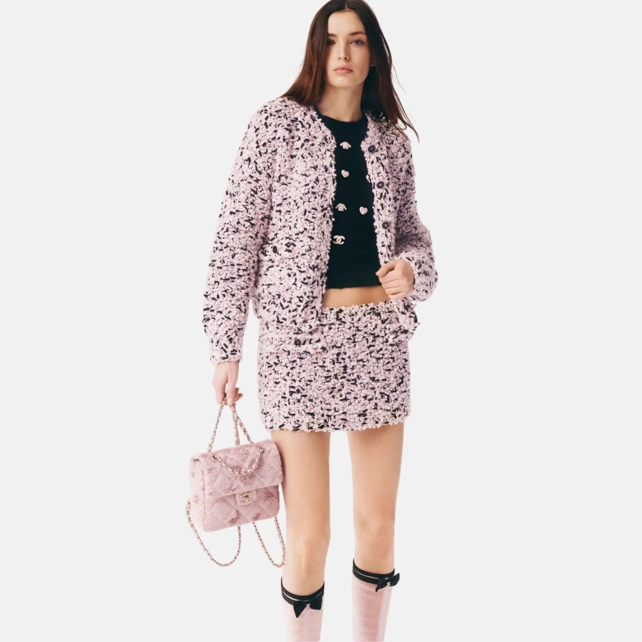 Skirt in Cotton and Wool - Image 2