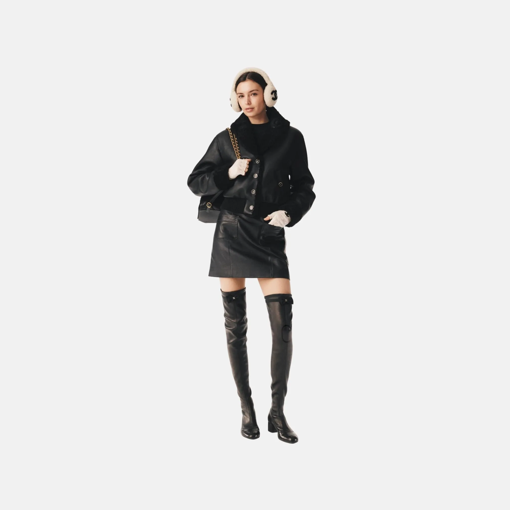Skirt in Lambskin