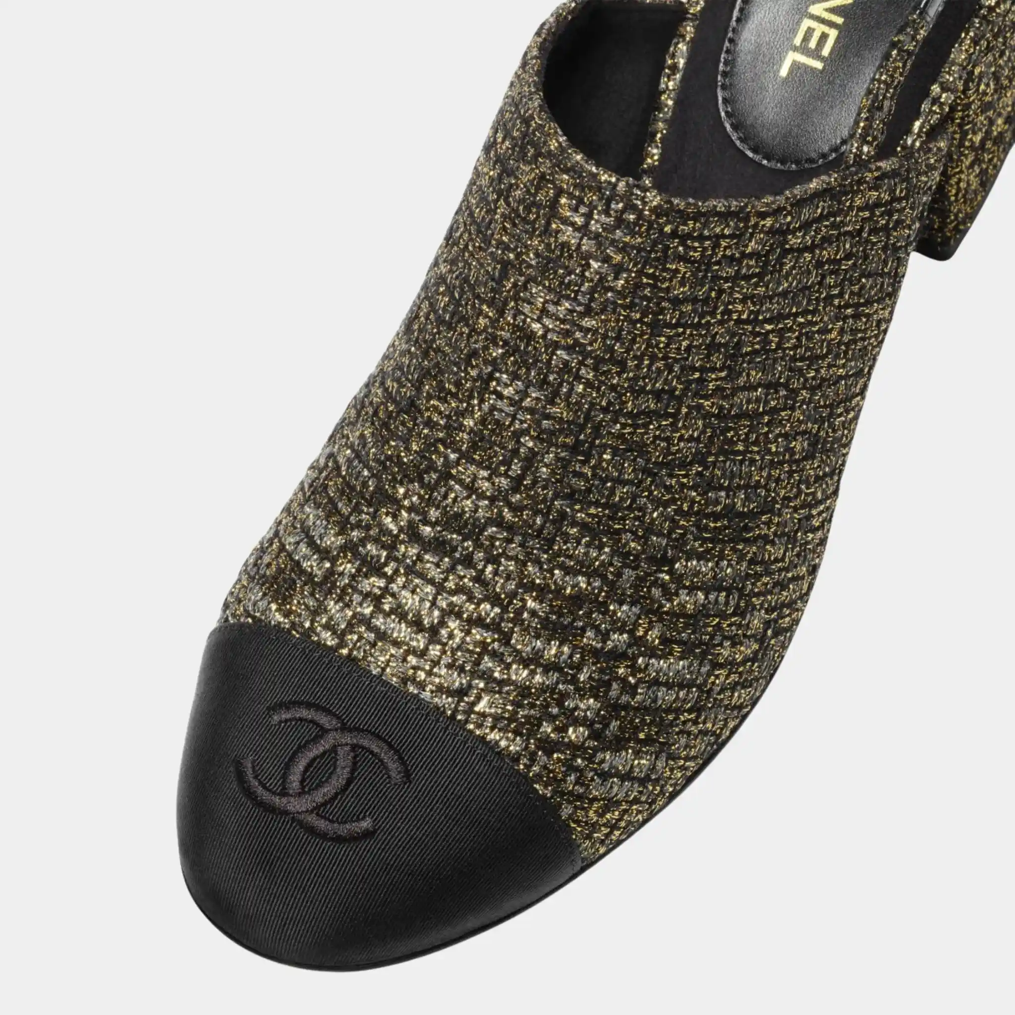 Slingback in Tweed & Grosgrain - Image 3