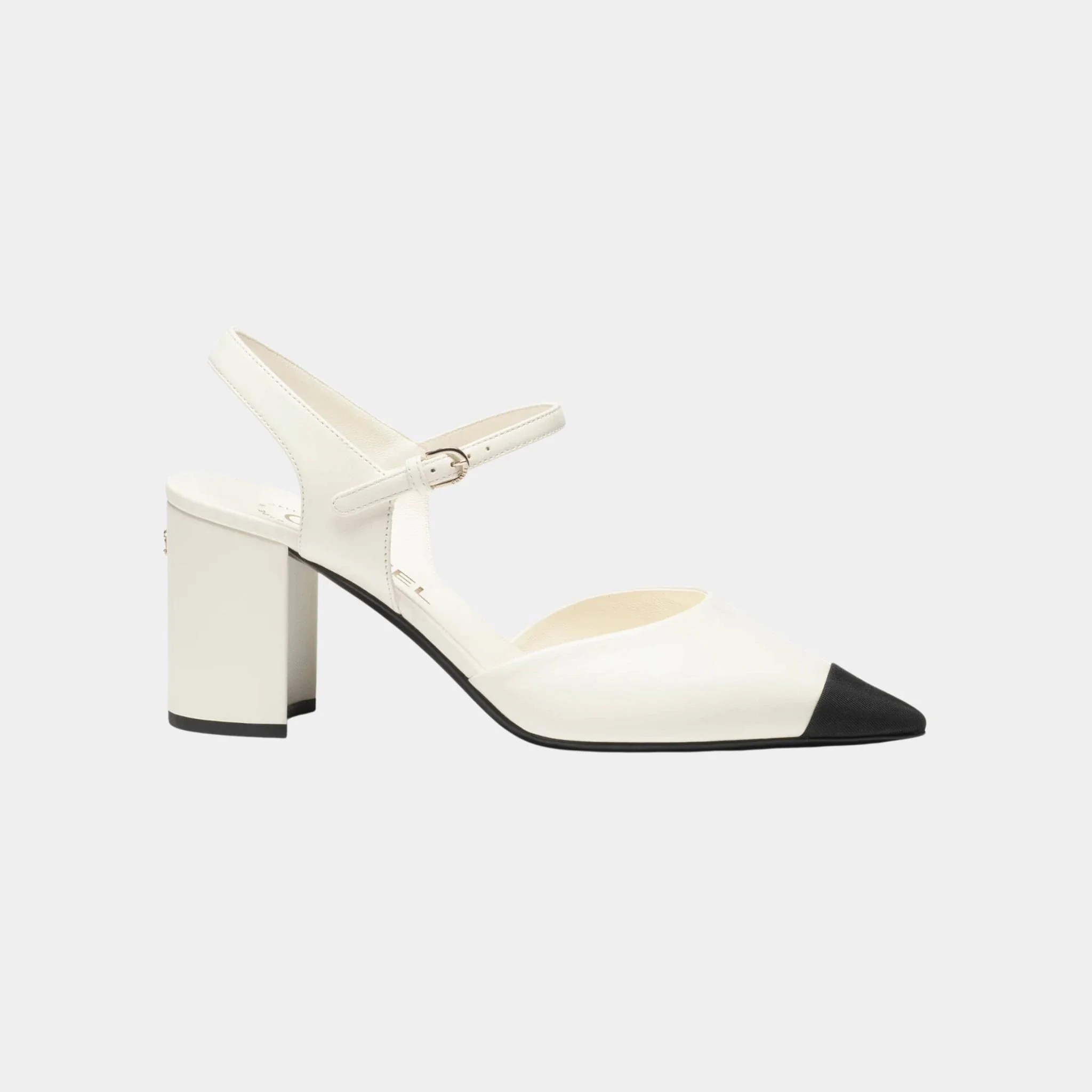 Slingback in Lambskin and Grosgrain - Image 4
