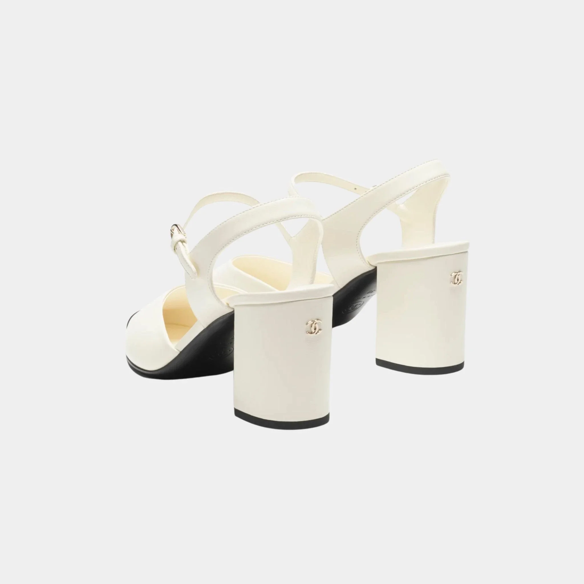 Slingback in Lambskin and Grosgrain - Image 5