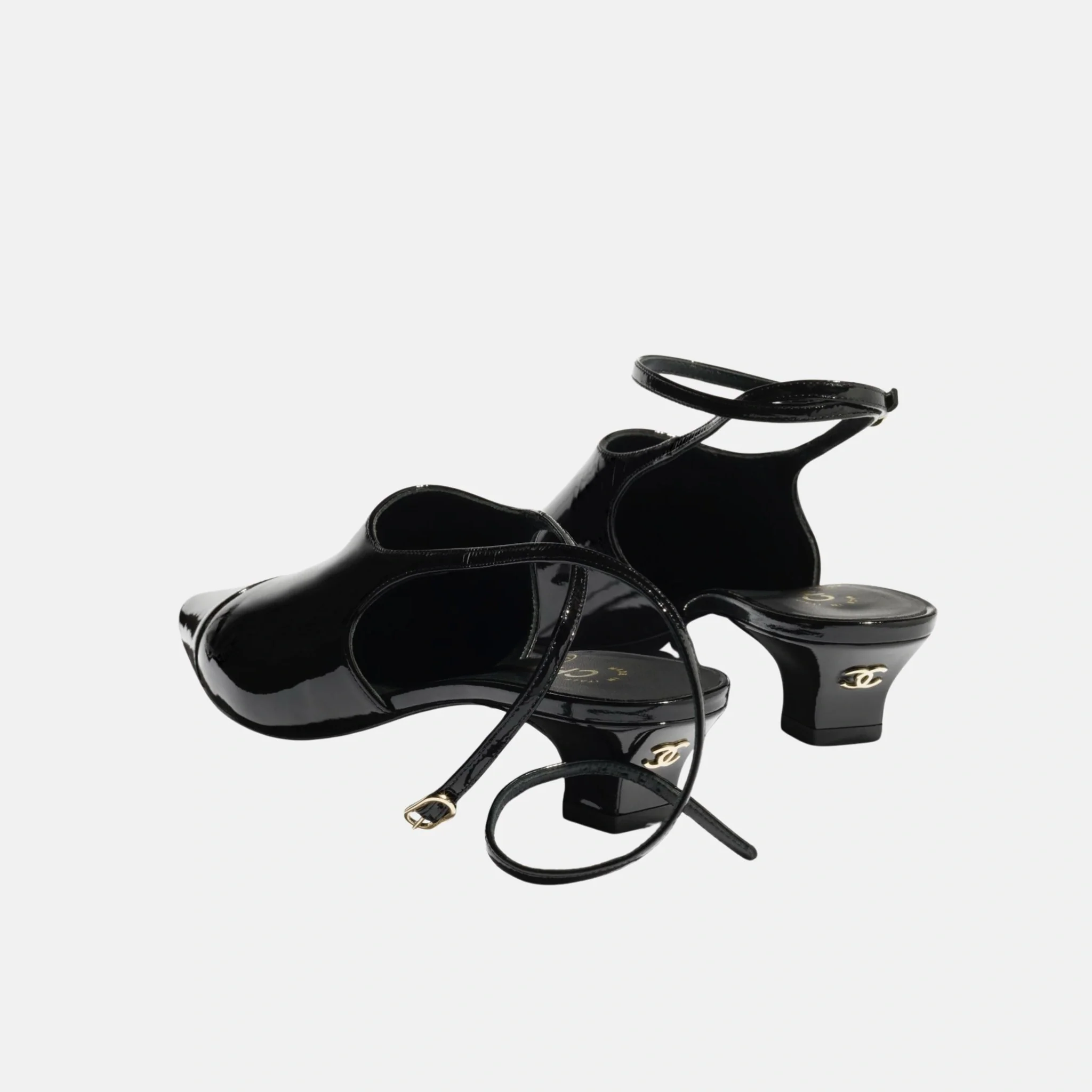 Slingback in Patent Calfskin - Image 3