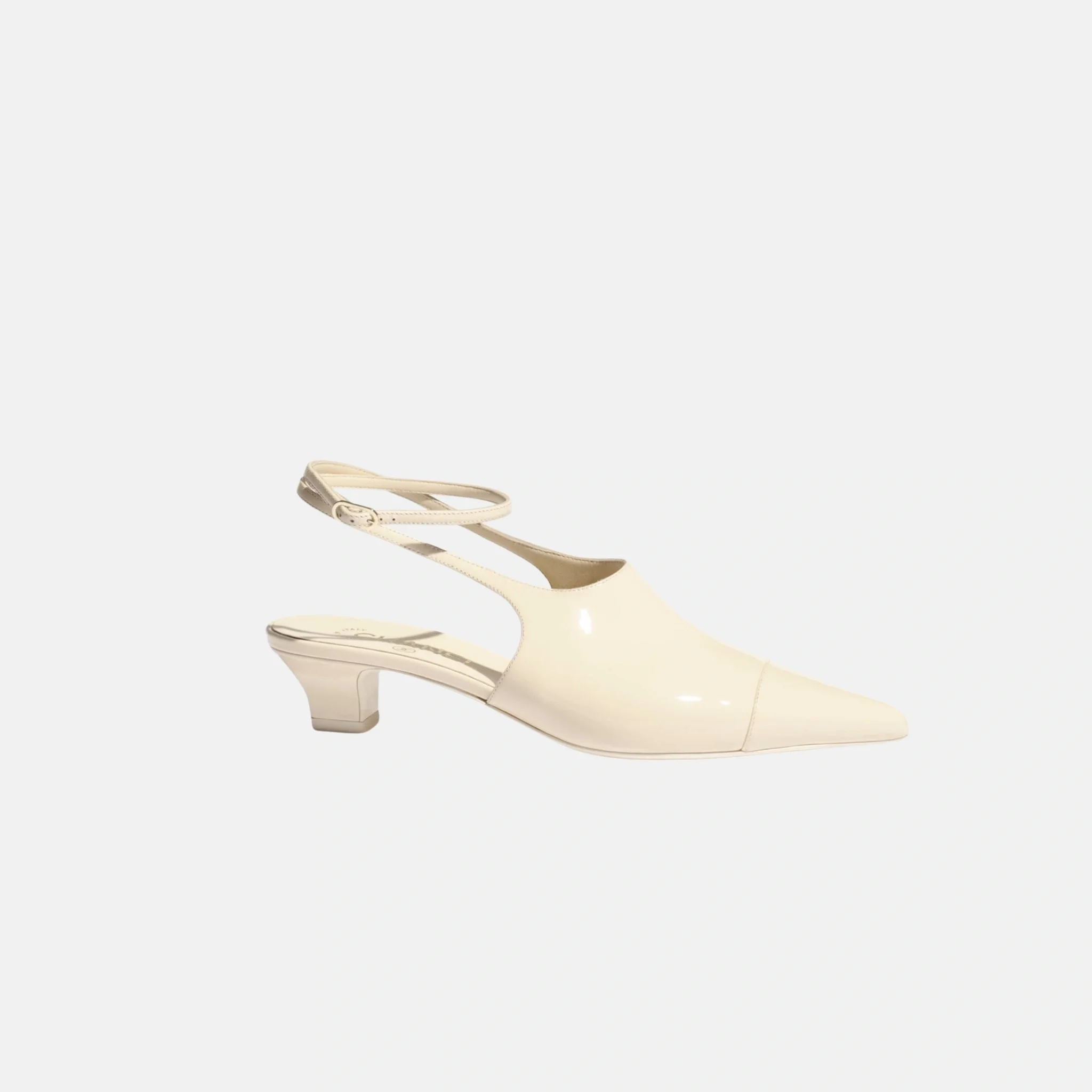 Slingback in Patent Calfskin - Image 4