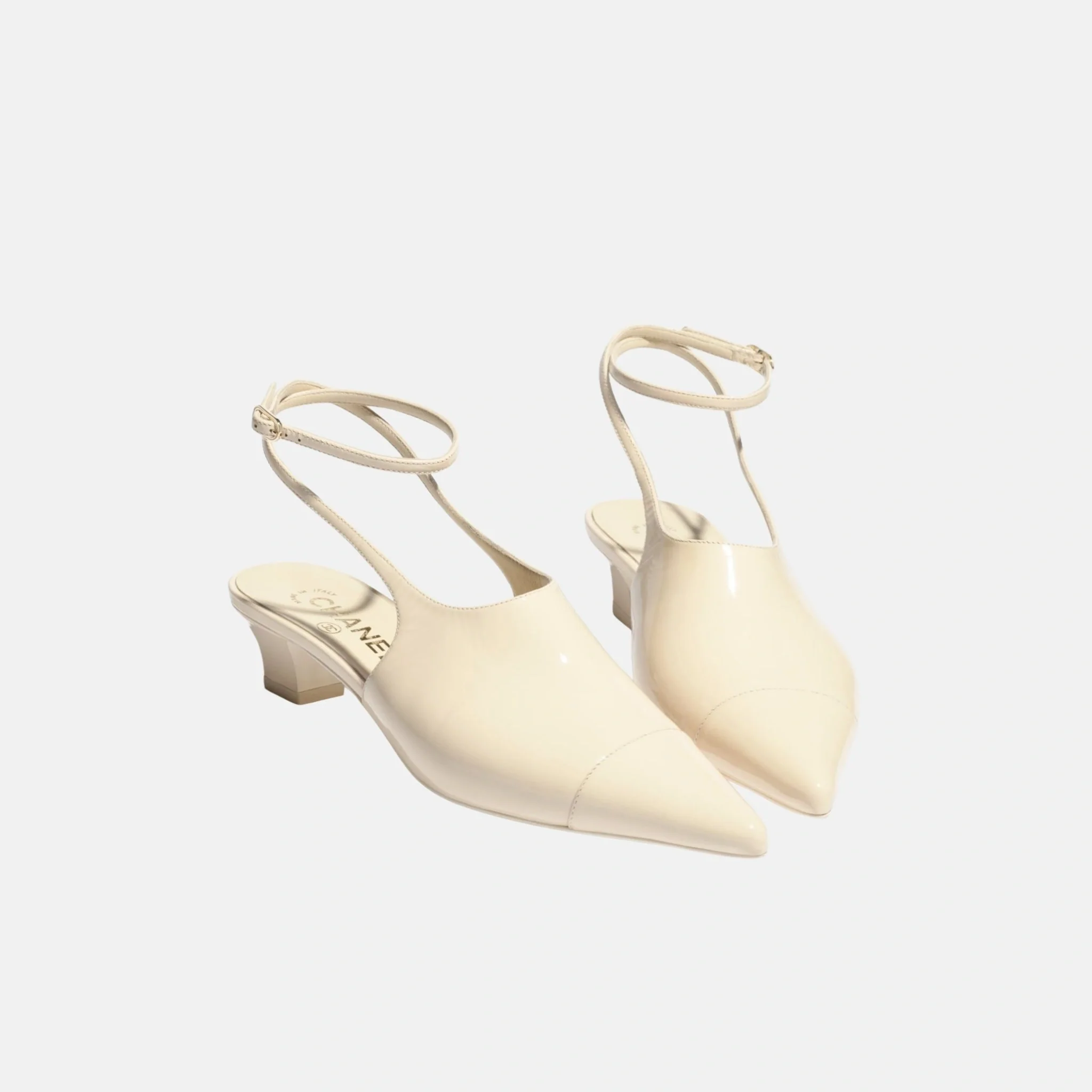 Slingback in Patent Calfskin - Image 5