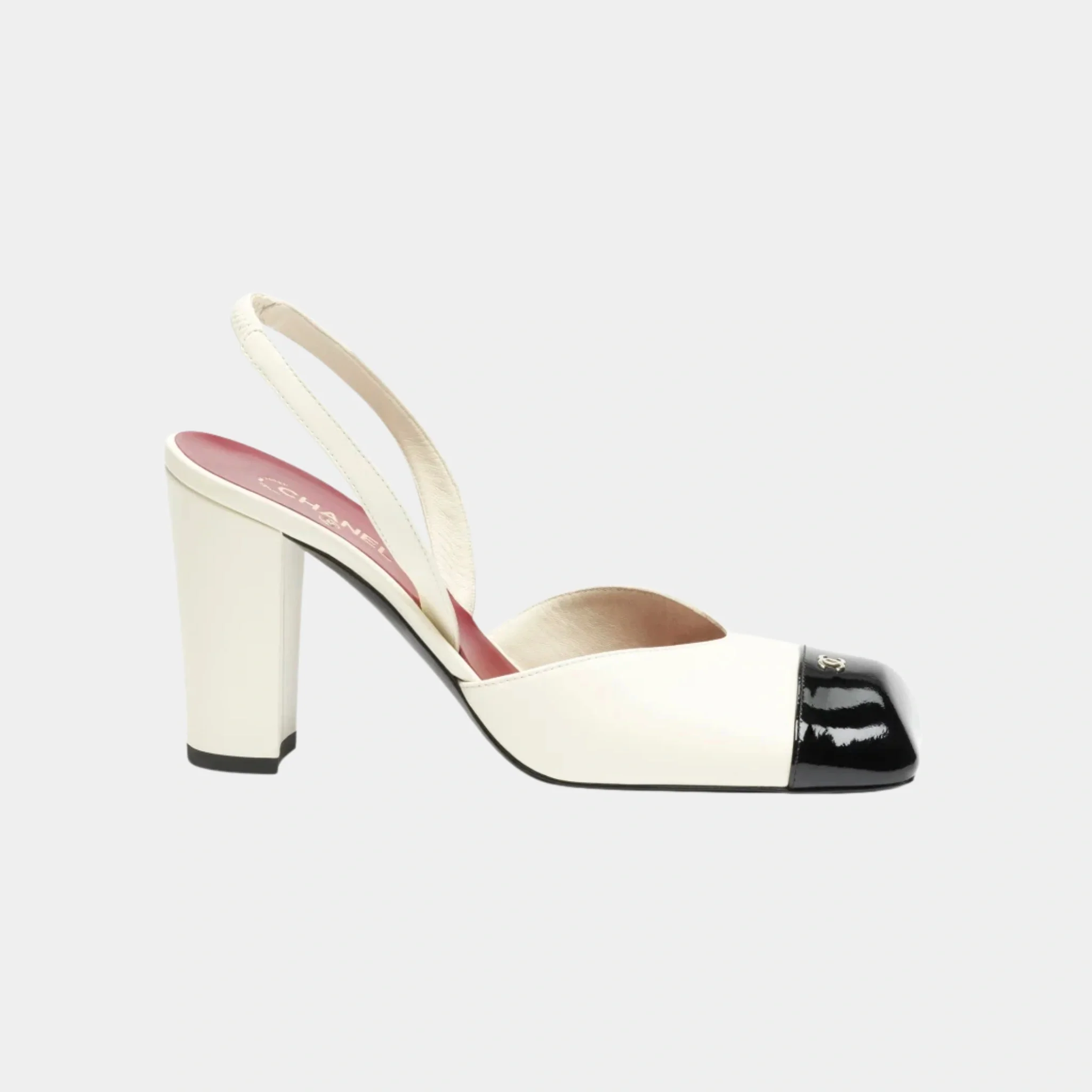 Slingbacks in Lambskin and Patent Calfskin