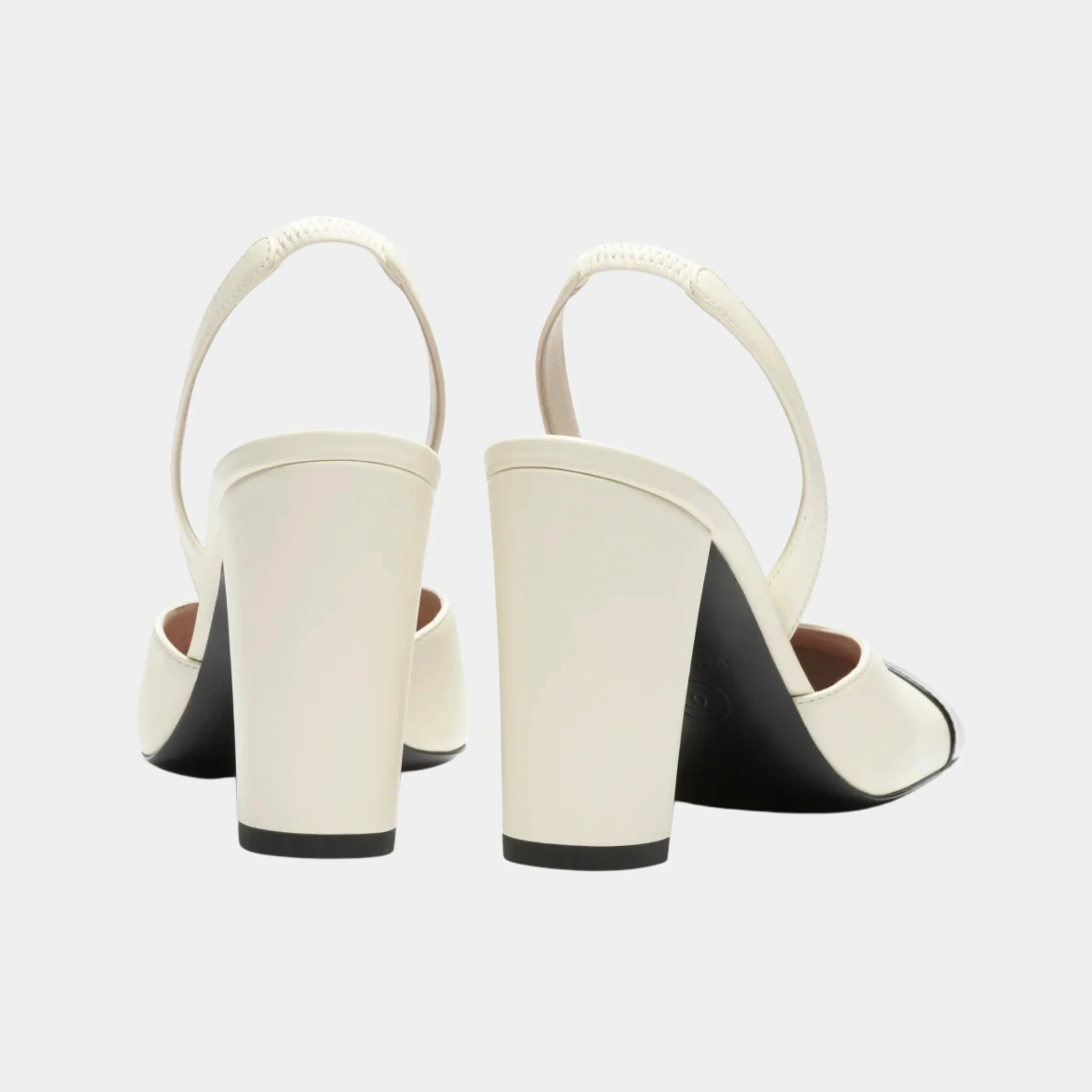 Slingbacks in Lambskin and Patent Calfskin - Image 2