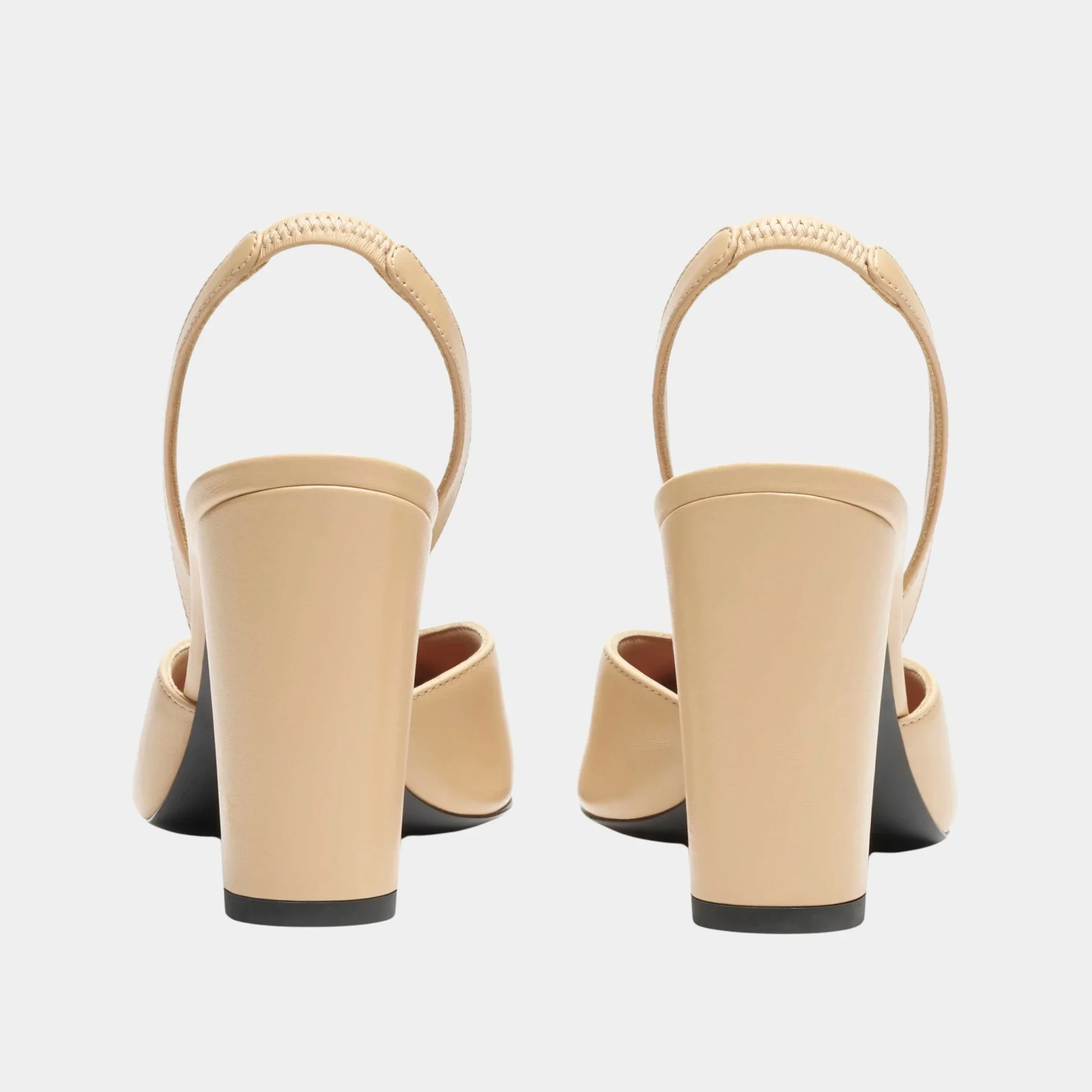 Slingbacks in Lambskin and Patent Calfskin - Image 5
