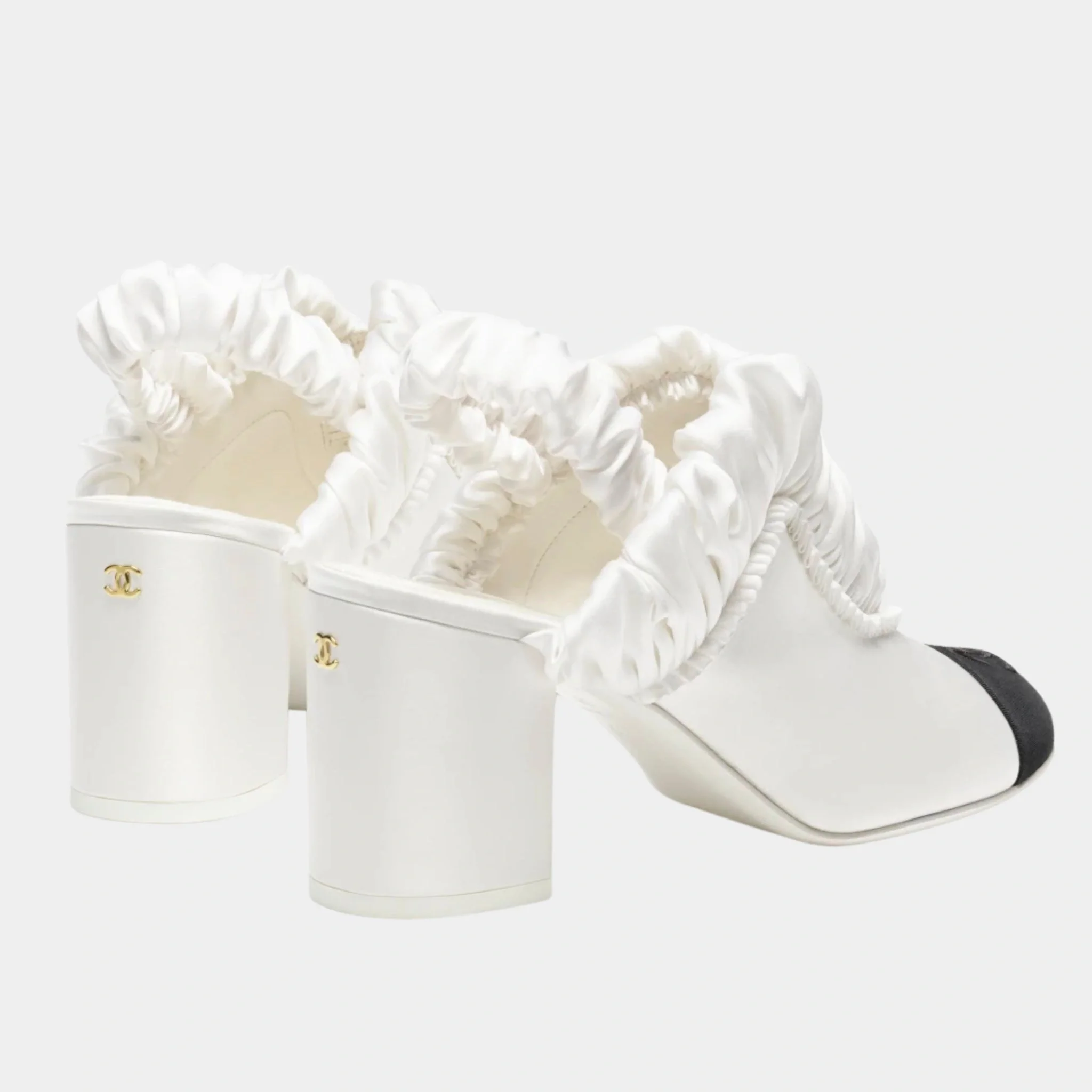 Slingbacks Silk Satin & Grosgrain - Image 2