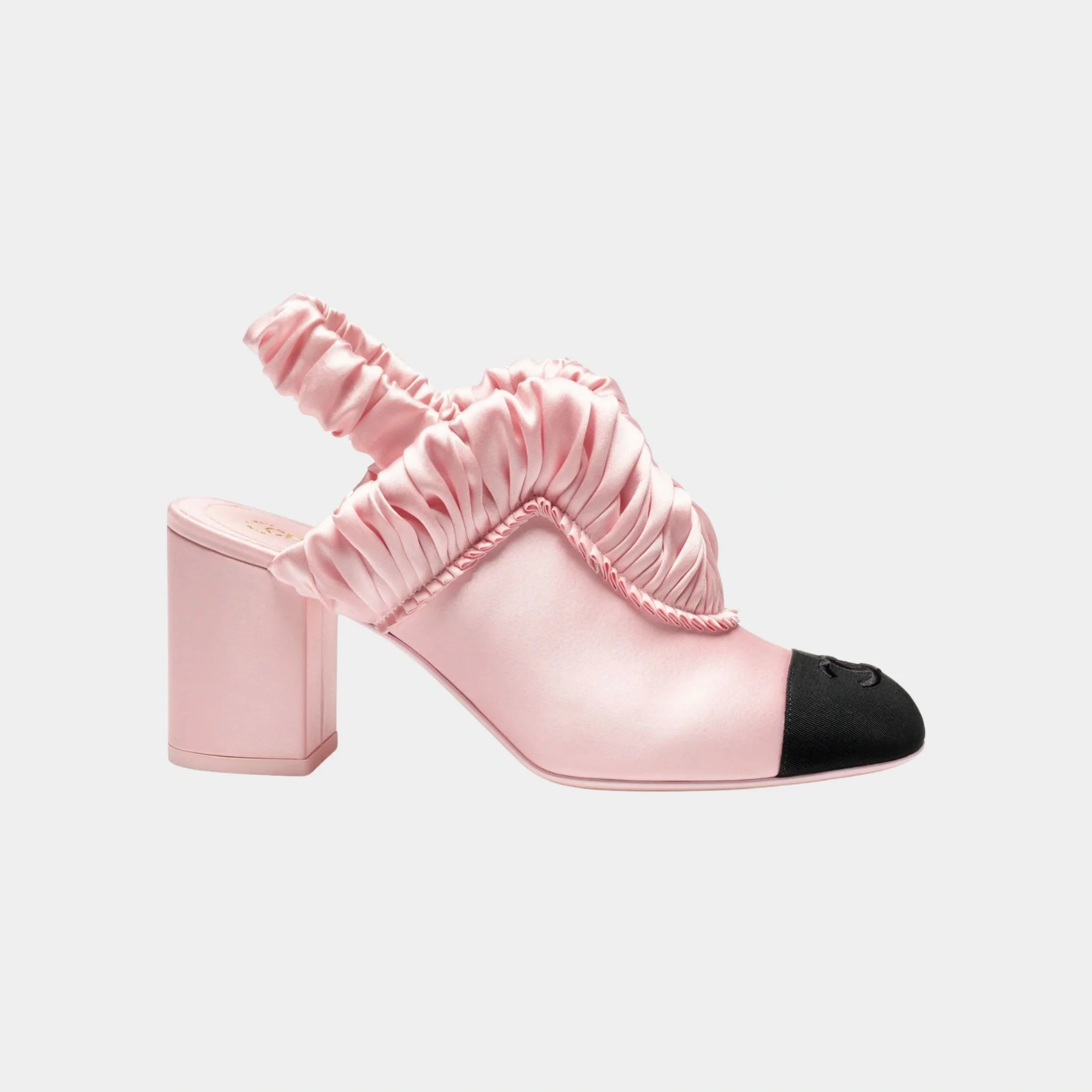 Slingbacks Silk Satin & Grosgrain - Image 3