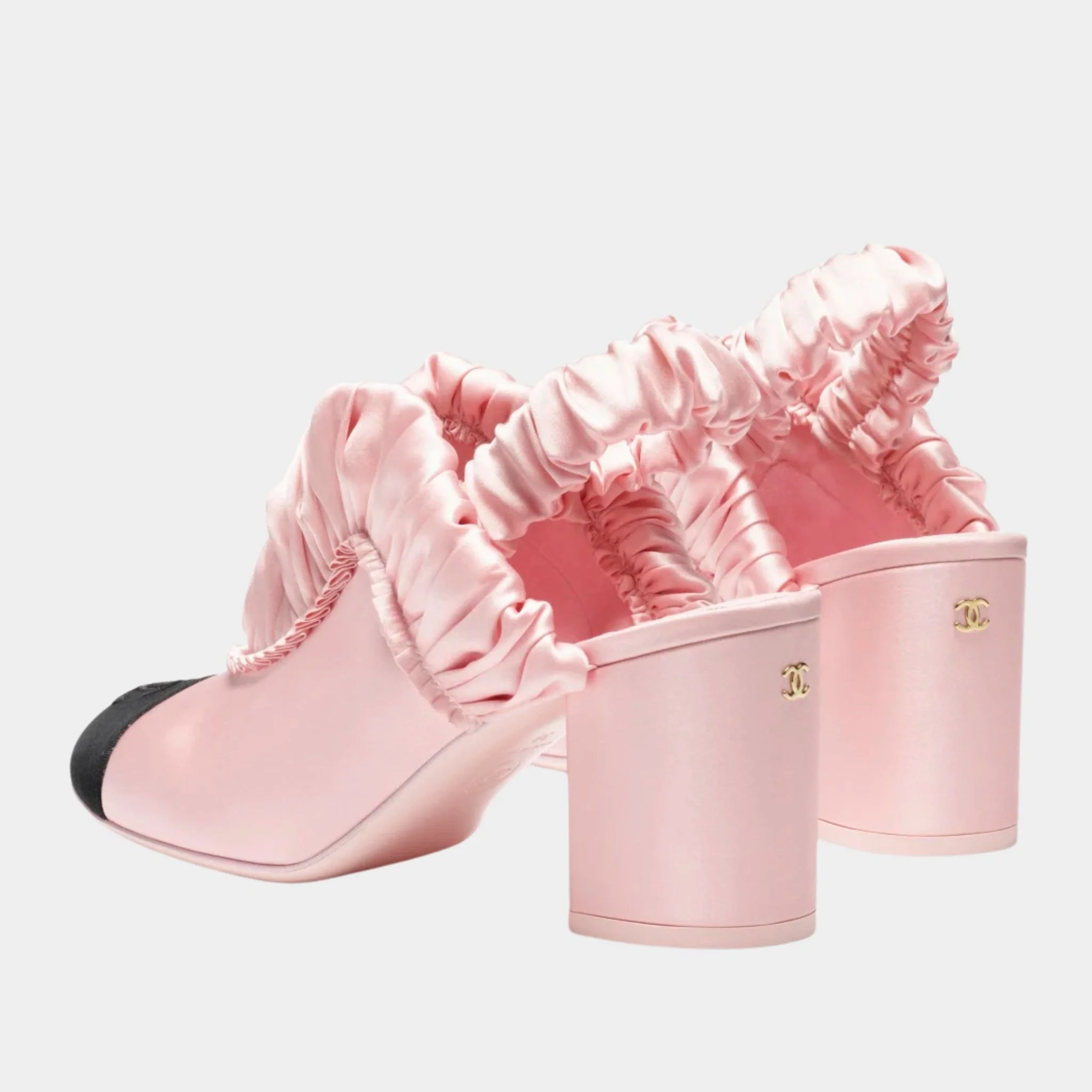 Slingbacks Silk Satin & Grosgrain - Image 4