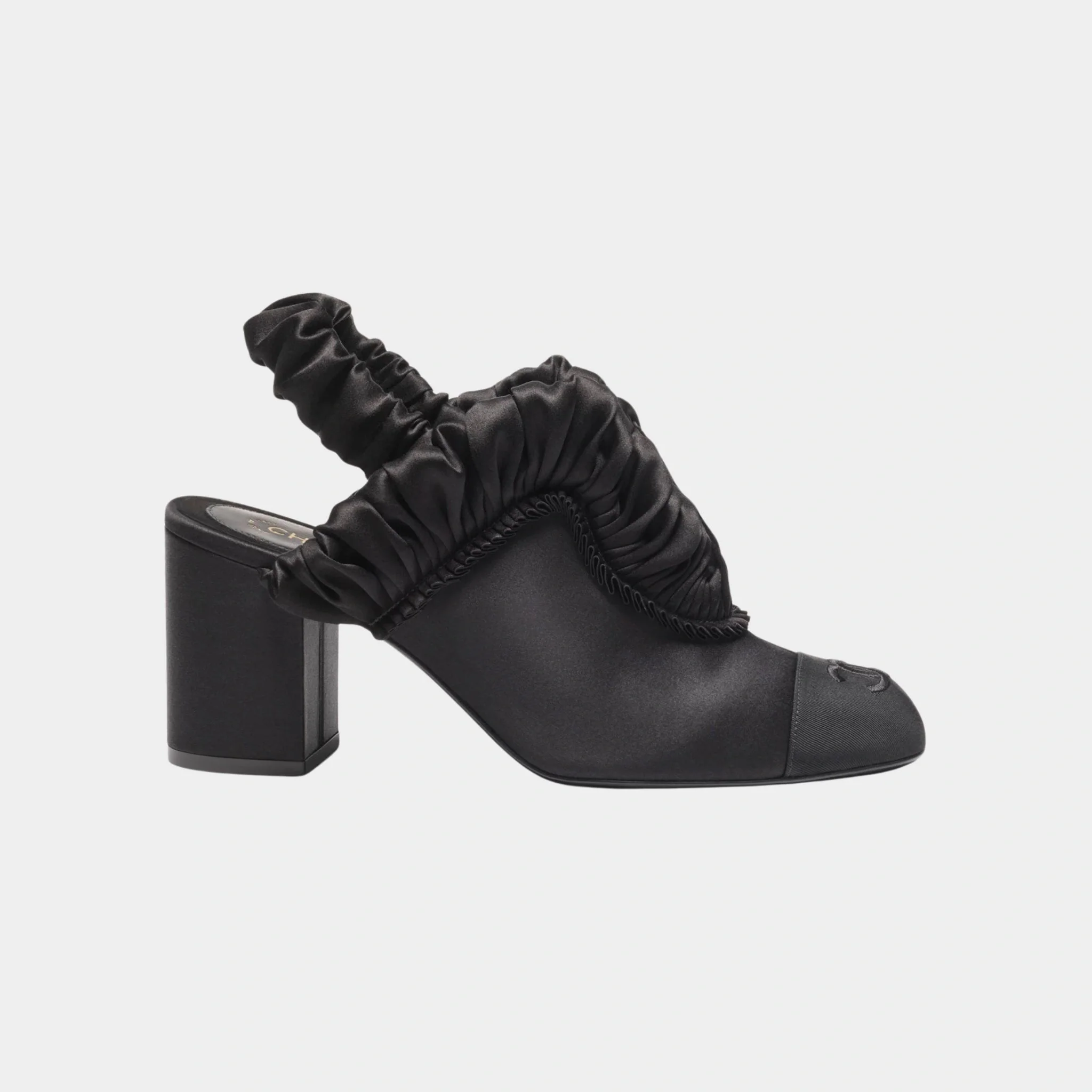Slingbacks Silk Satin & Grosgrain - Image 5