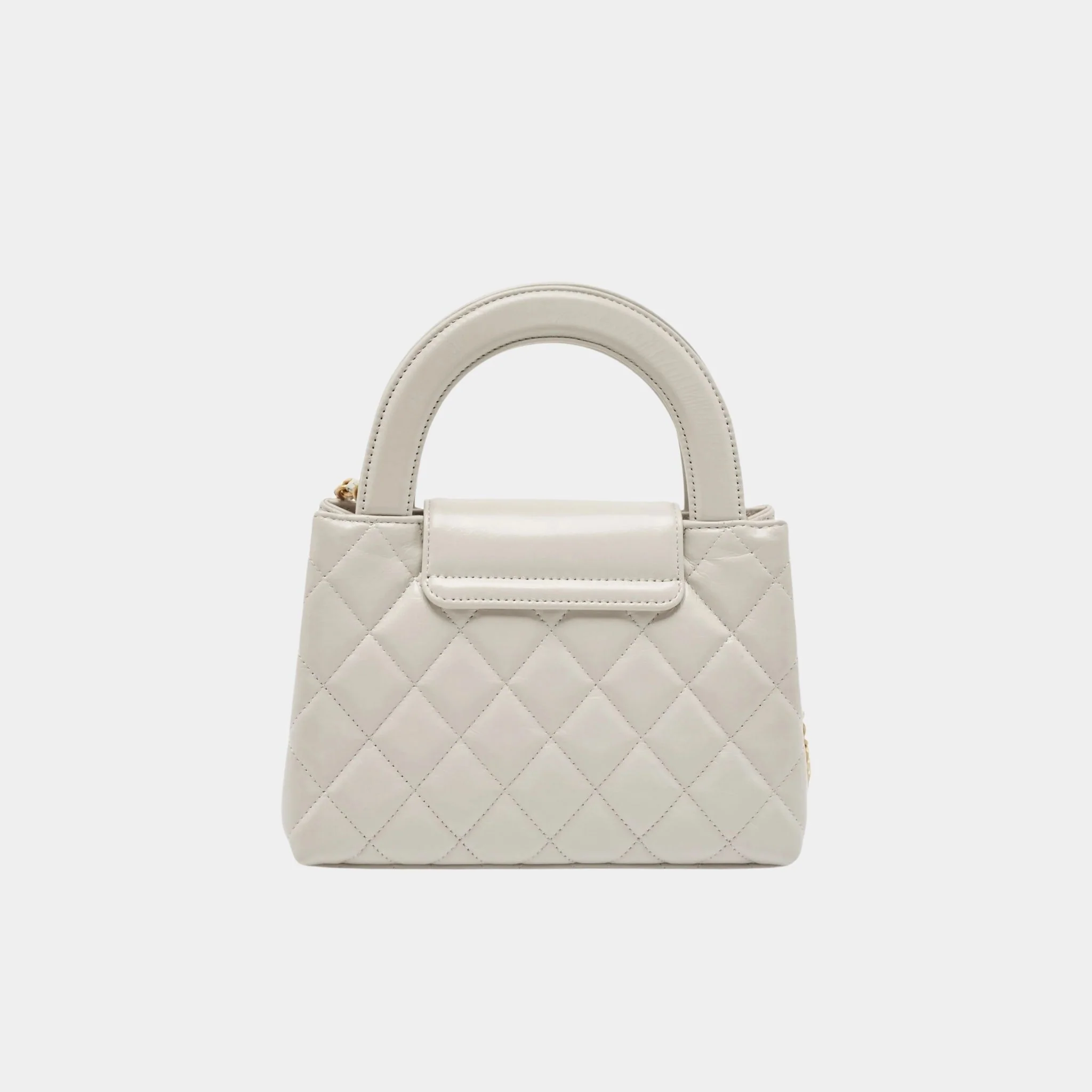 Small Cabas White Calfskin - Image 2