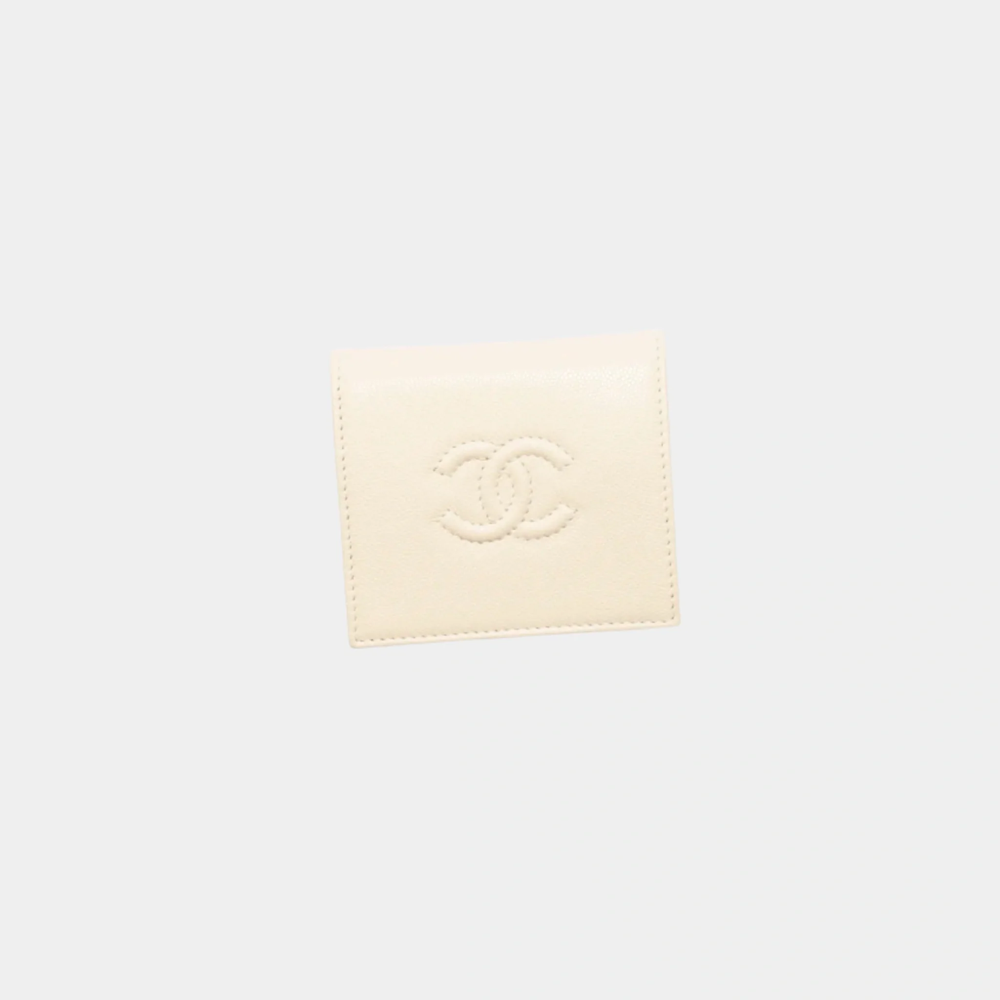 Small Flap Wallet Grained Shiny Calfskin