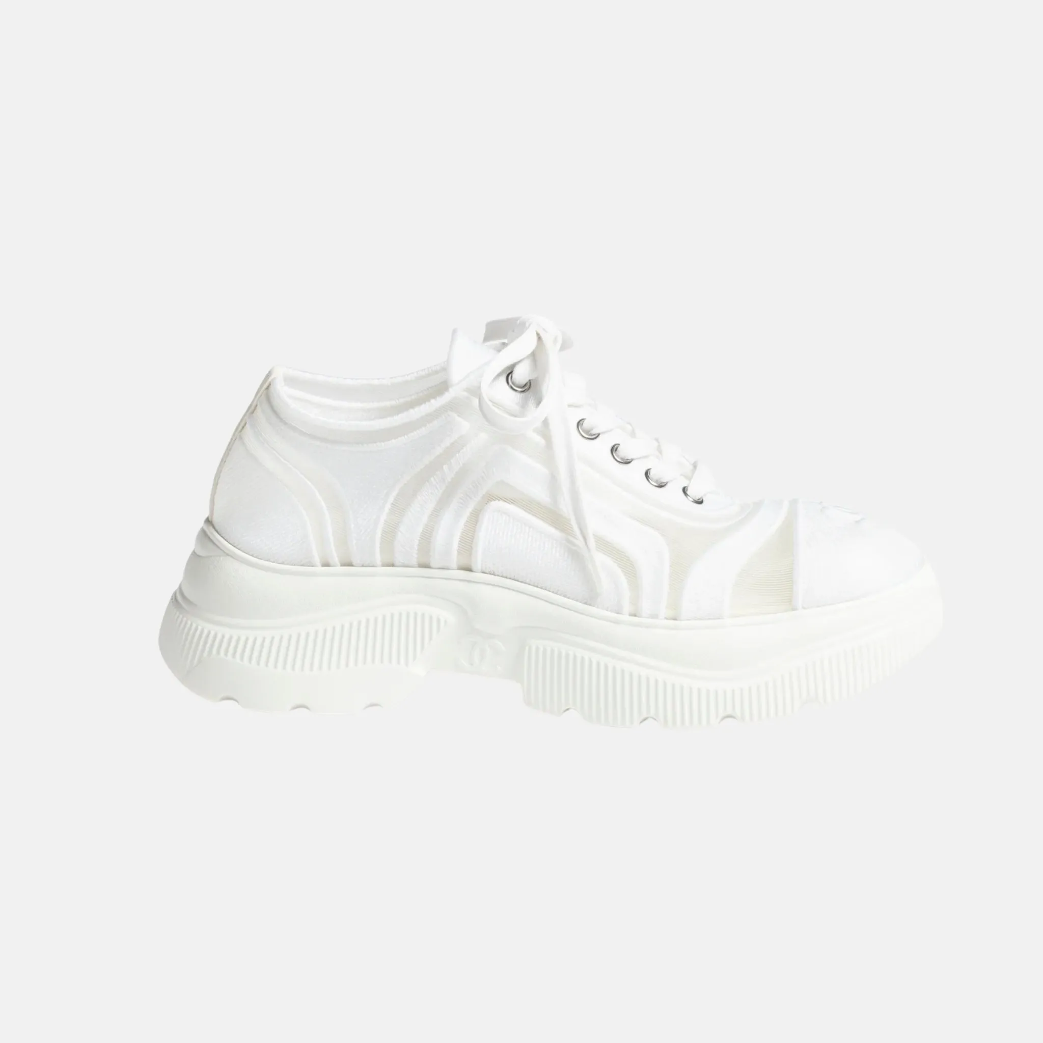 Sneakers in Mesh and Mixed Fibers - Image 3