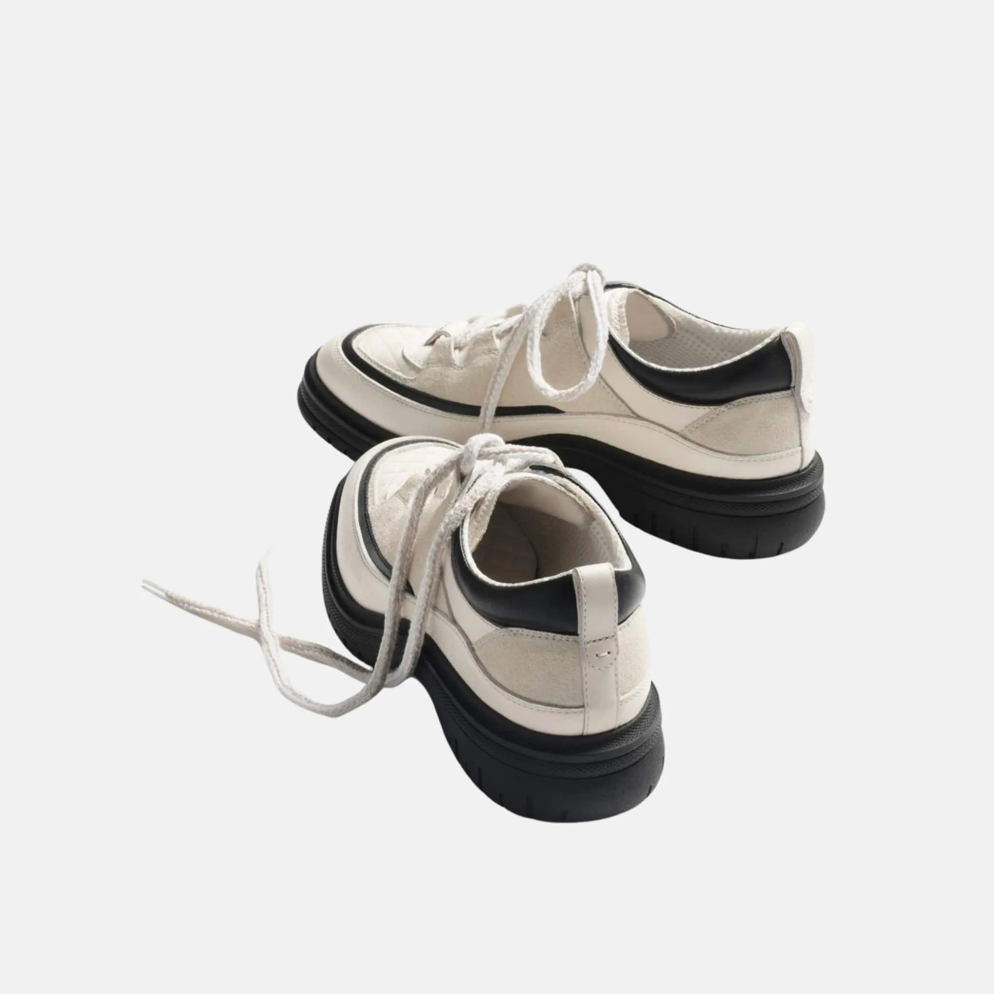 Sneakers in Velvet Veal and Lambskin - Image 2