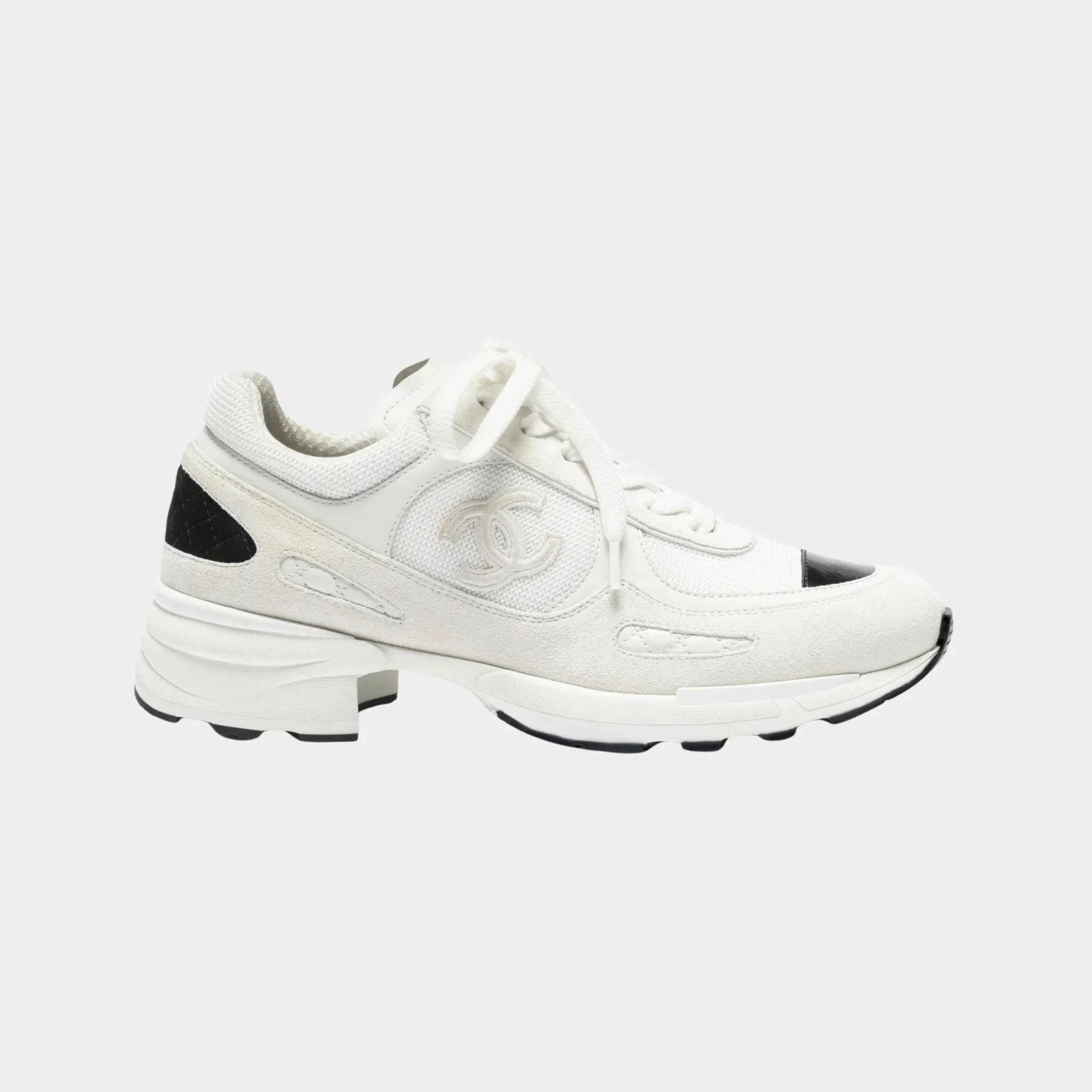 Sneakers Mixed Fibers Suede Calfskin & Calfskin - Image 3