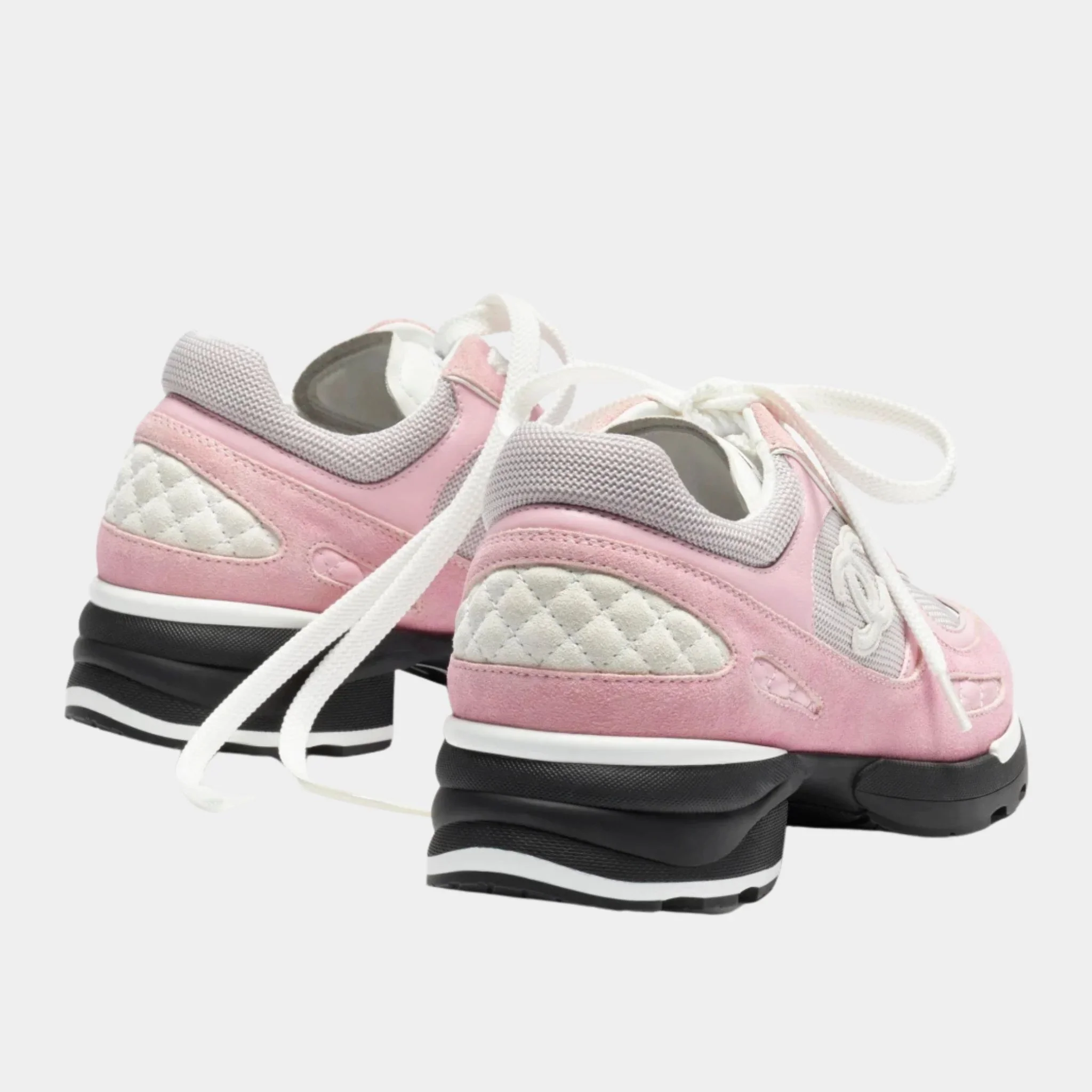 Sneakers Mixed Fibers Suede Calfskin & Calfskin - Image 6