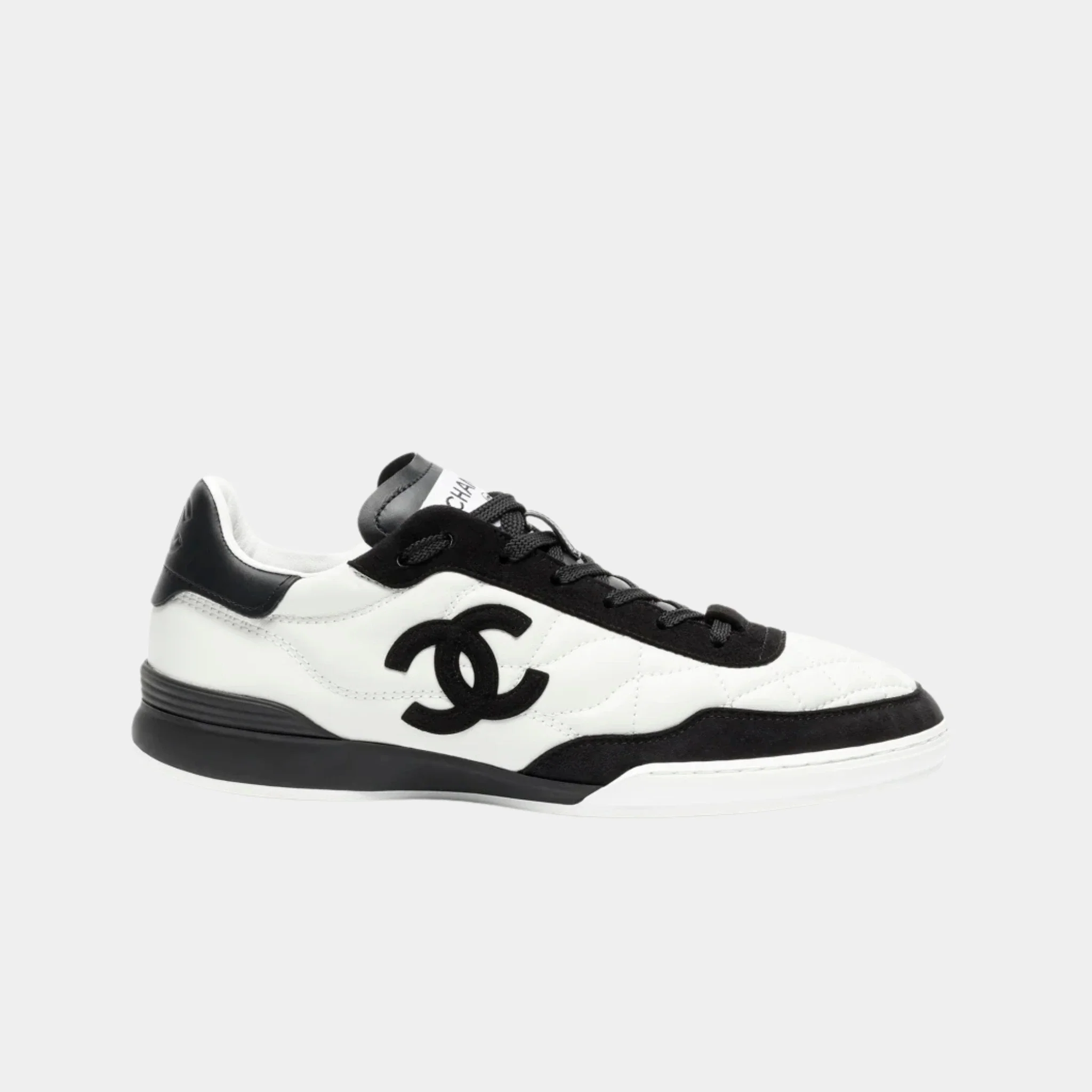 Trainers in Calfskin & Suede Kidskin