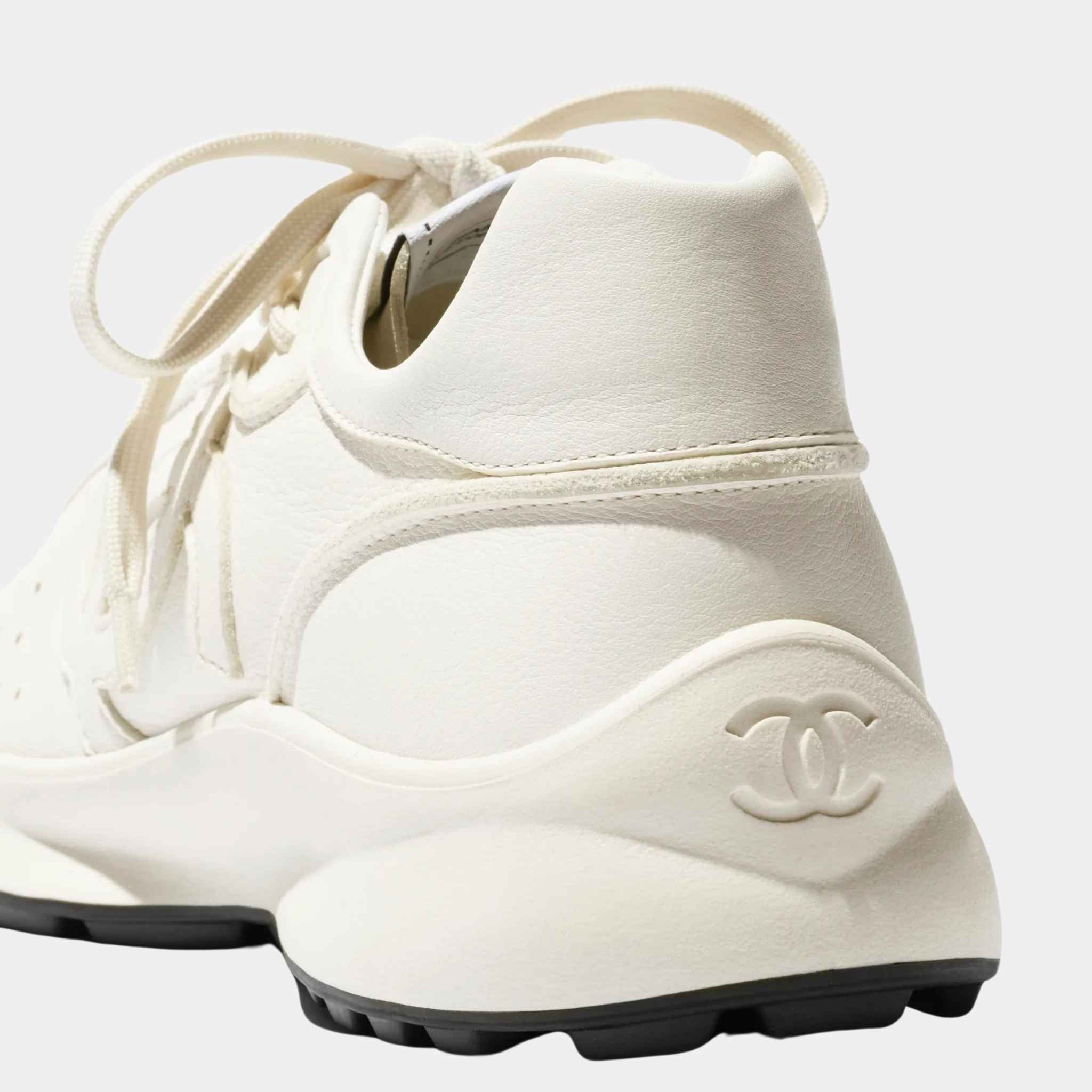 Trainers Calfskin White - Image 3
