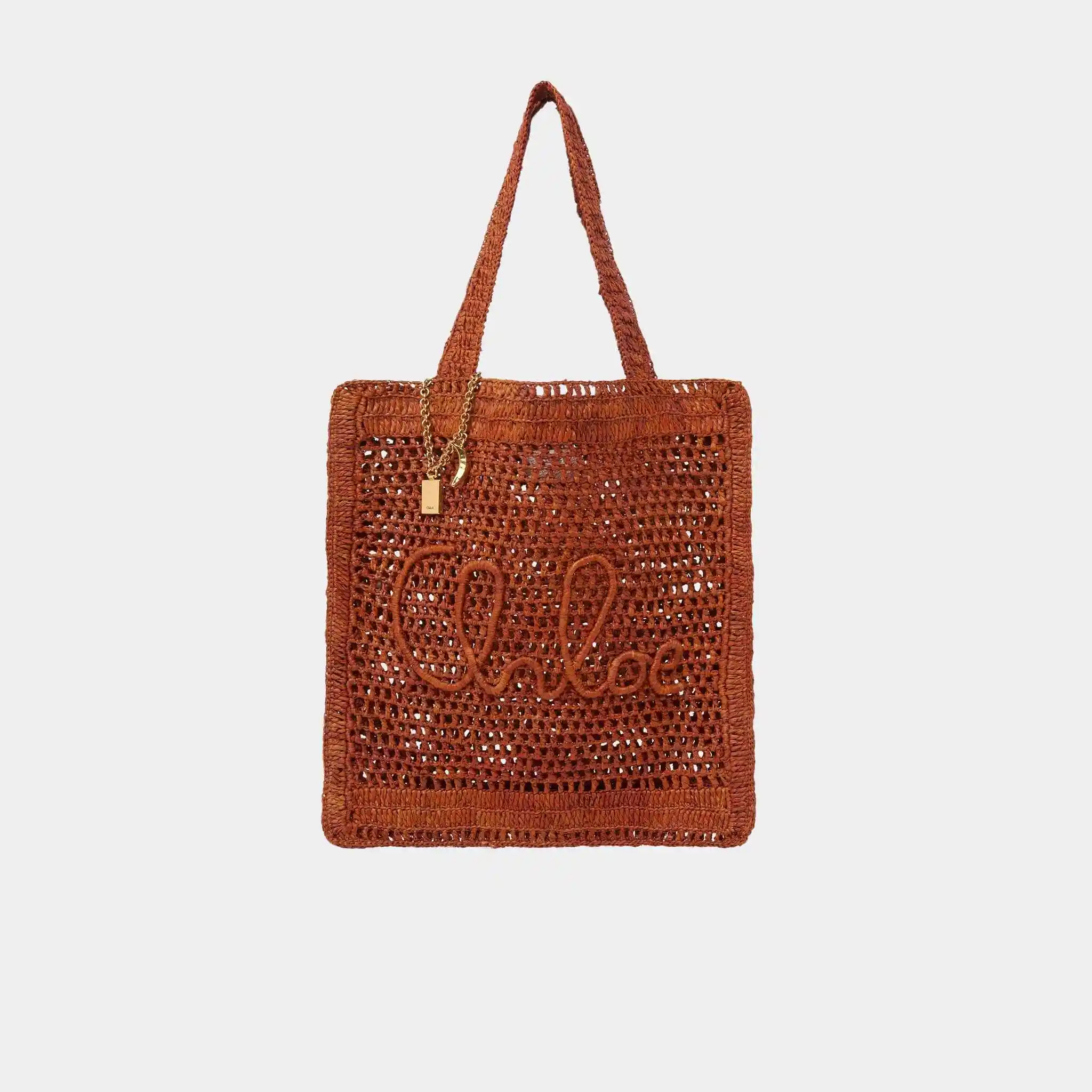 Summer Banana Tote Bag in Raffia - Image 11