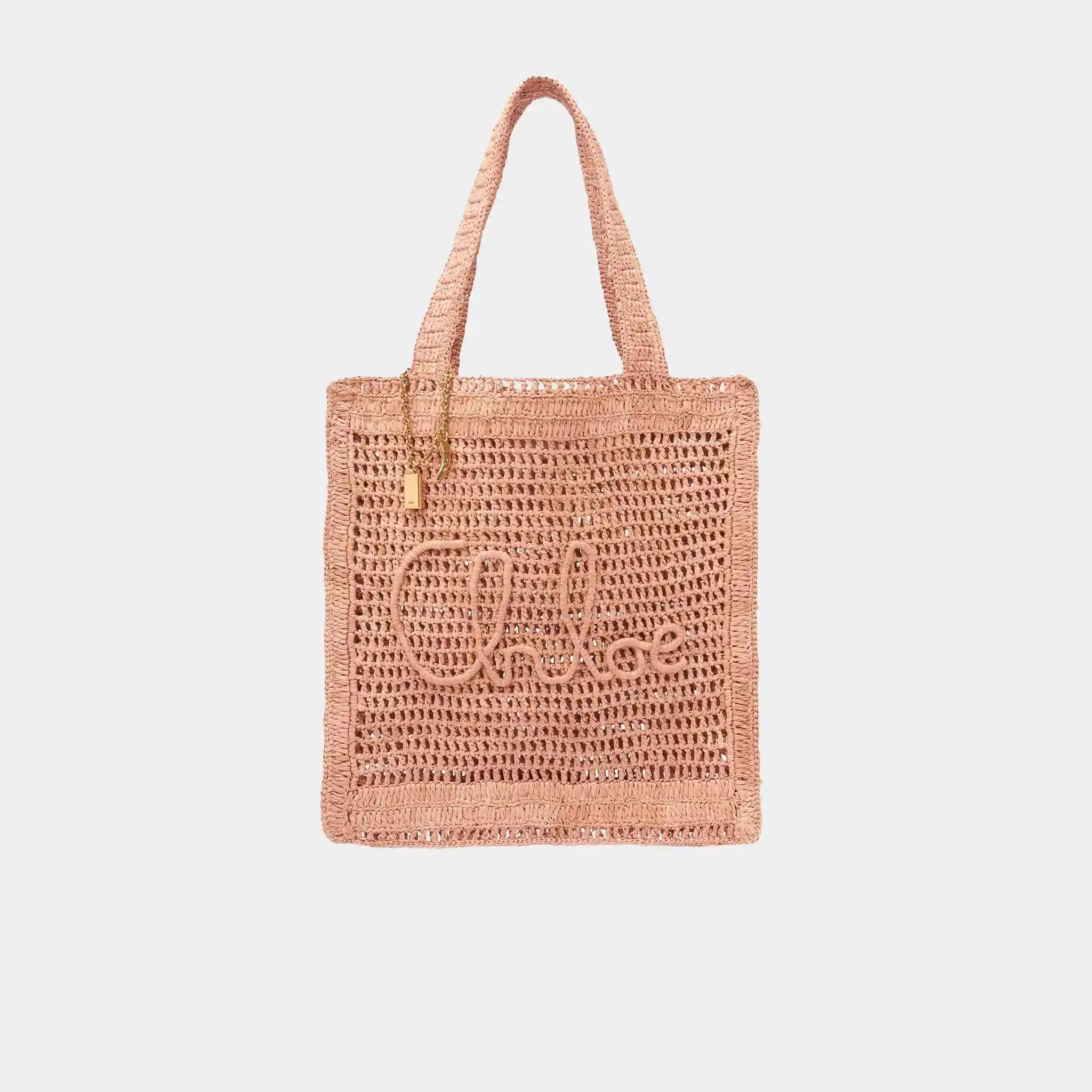 Summer Banana Tote Bag in Raffia - Image 3