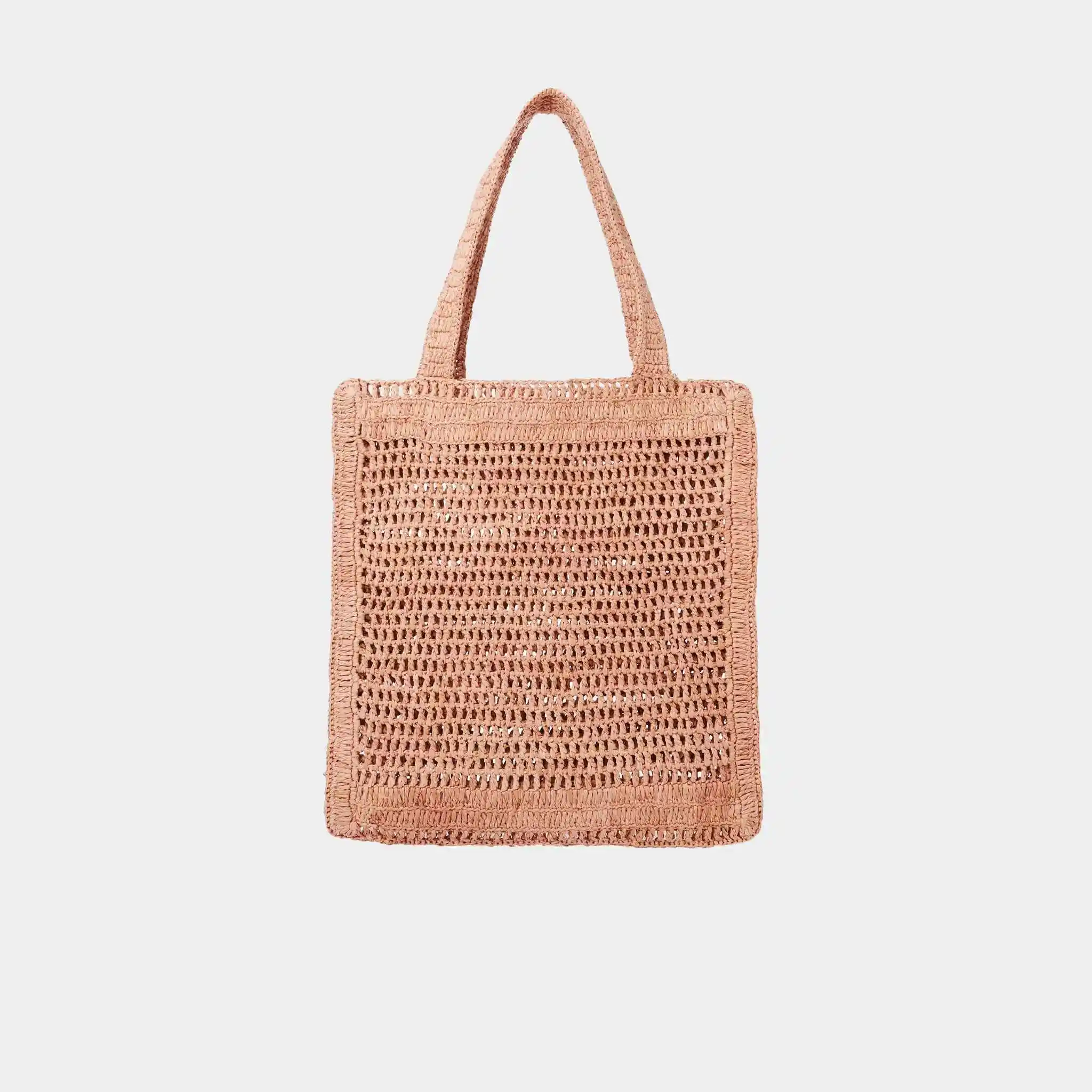 Summer Banana Tote Bag in Raffia - Image 4
