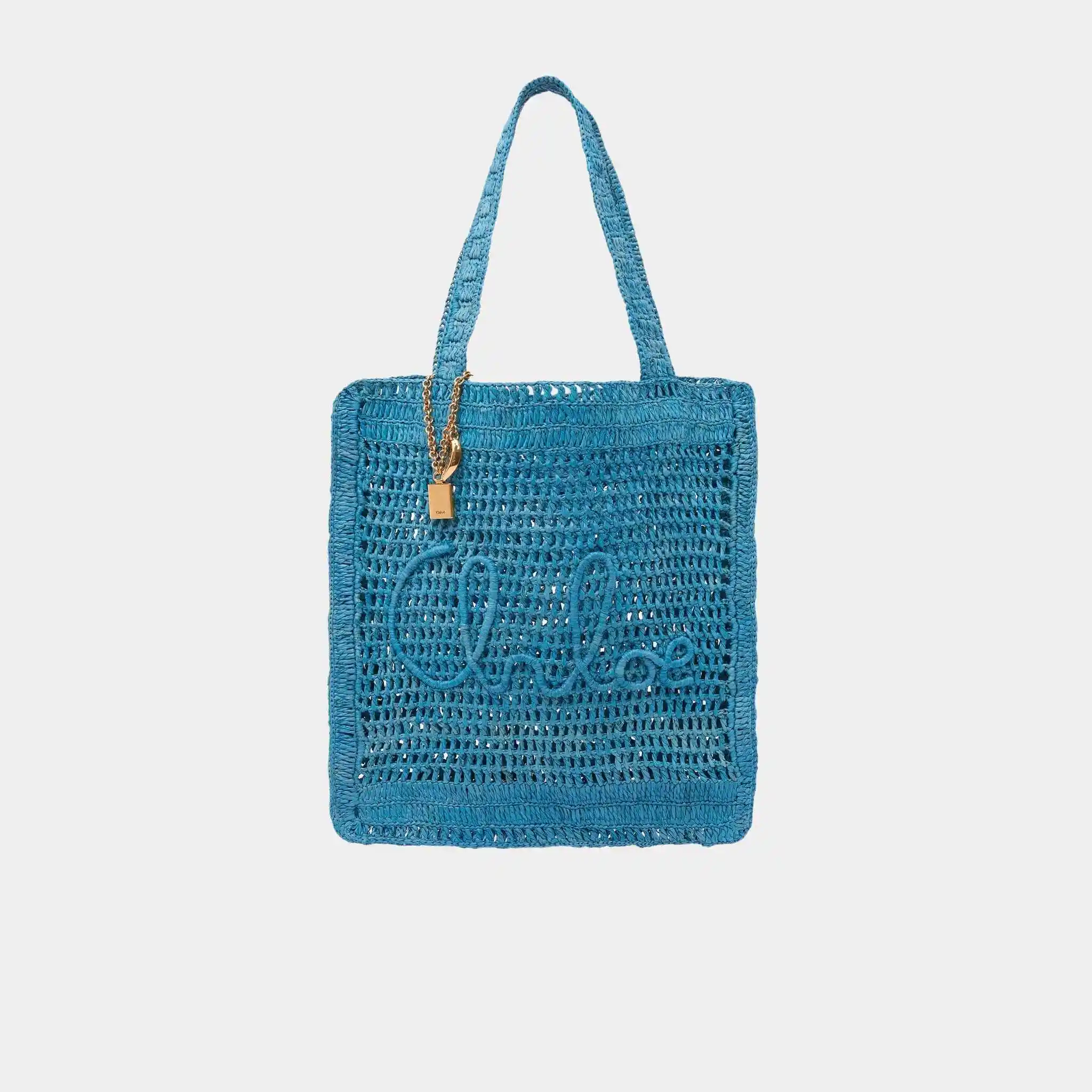 Summer Banana Tote Bag in Raffia - Image 7