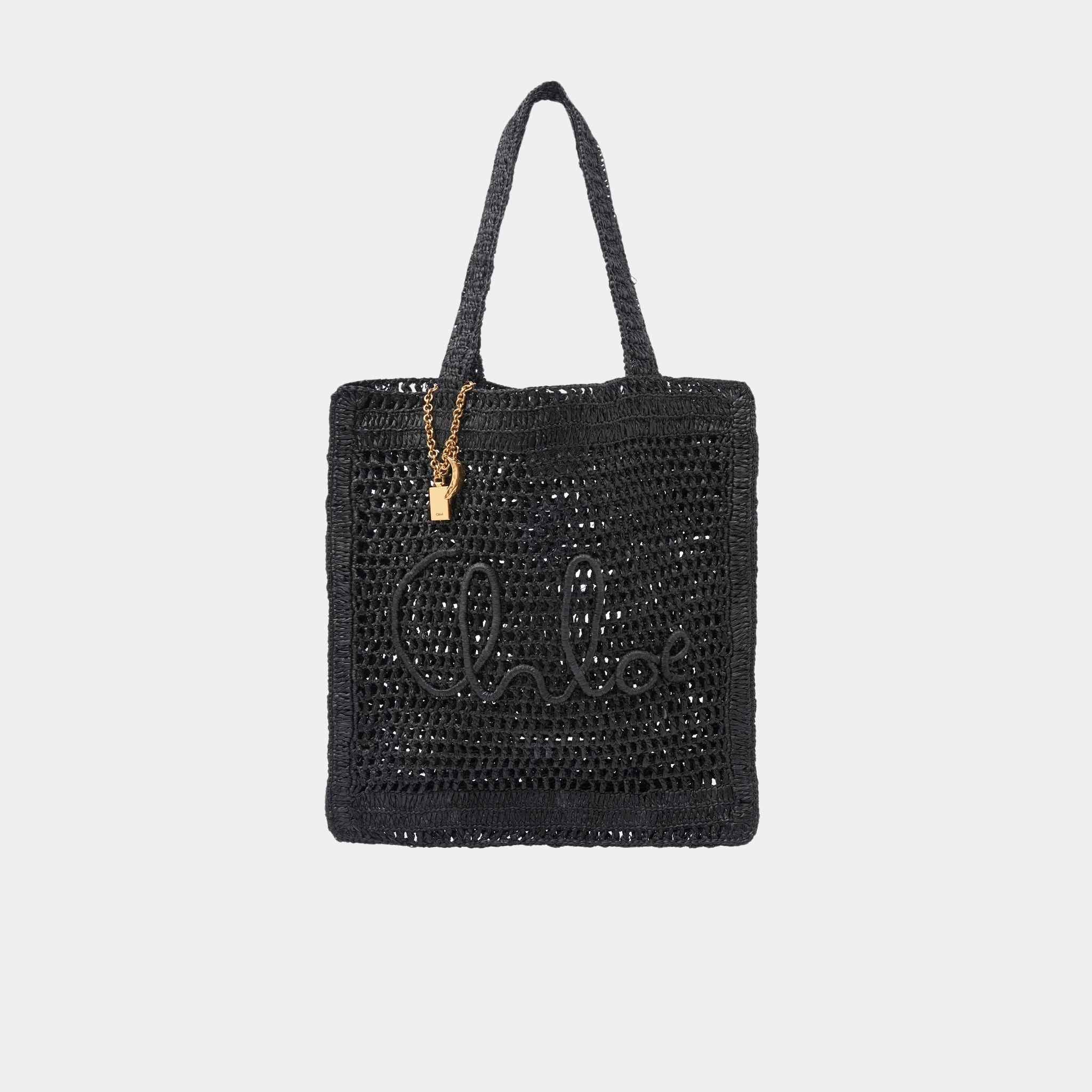 Summer Banana Tote Bag in Raffia - Image 9