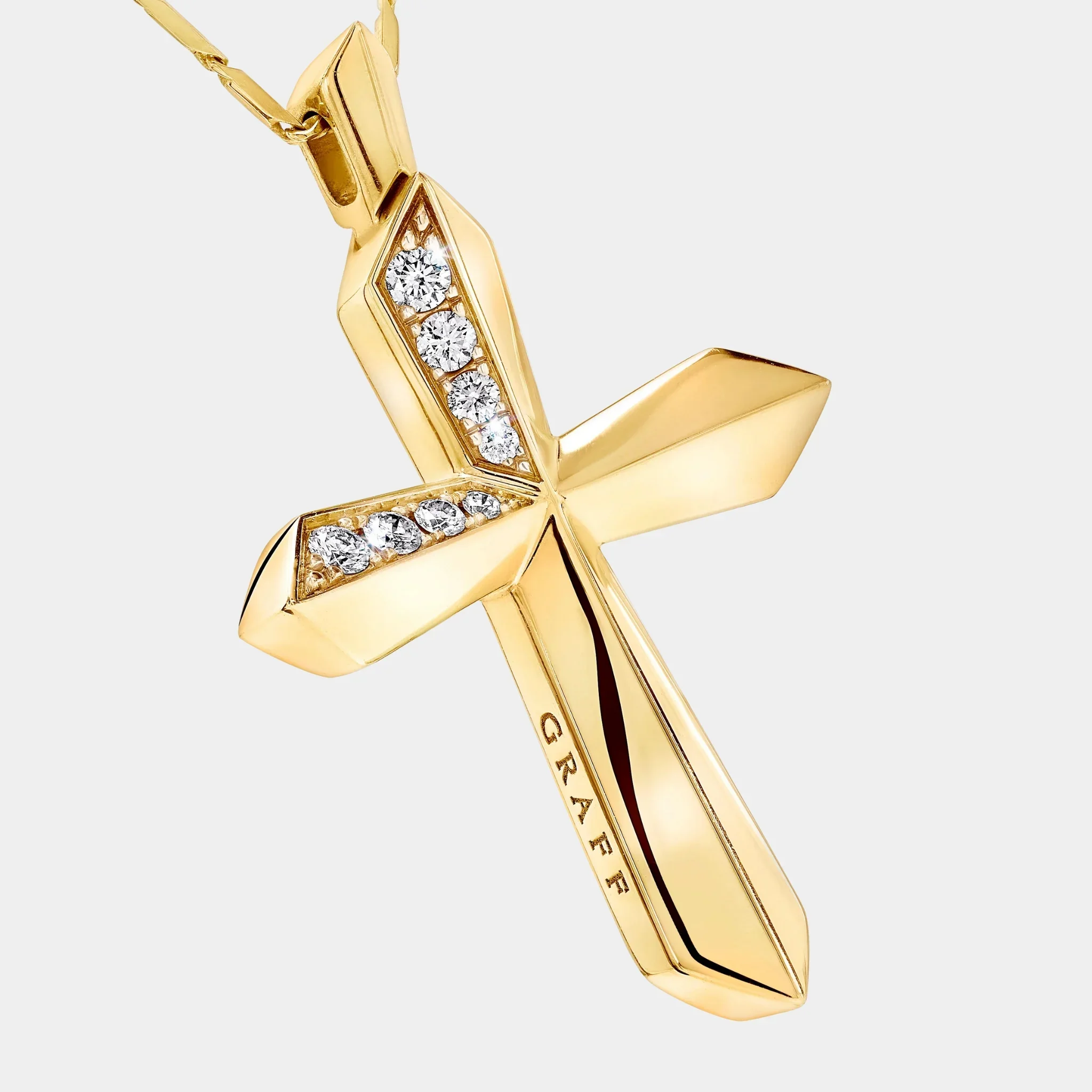 Classic Graff Cross Pendant - Image 2