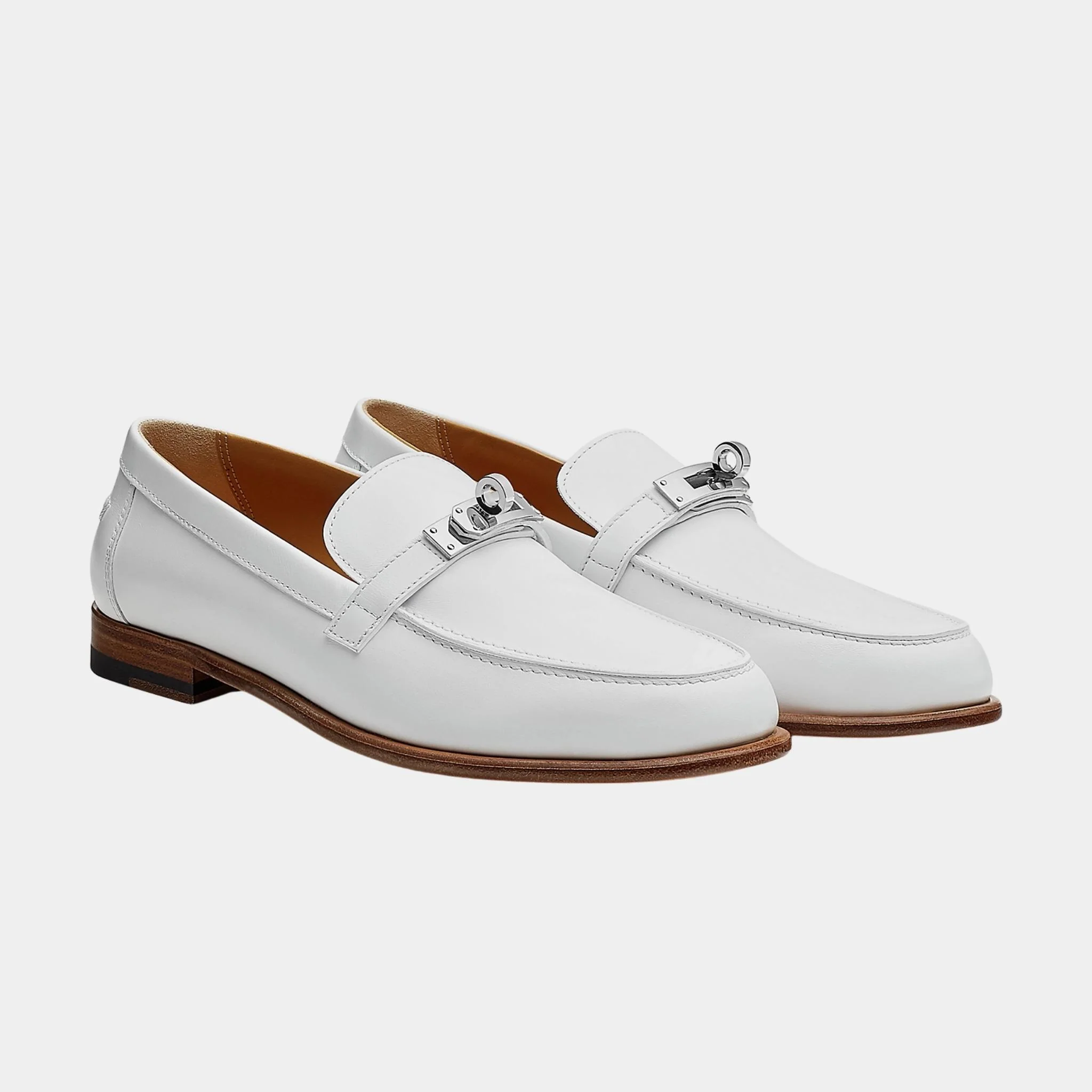 Destin Loafer Calfskin with Palladium Plated Buckle