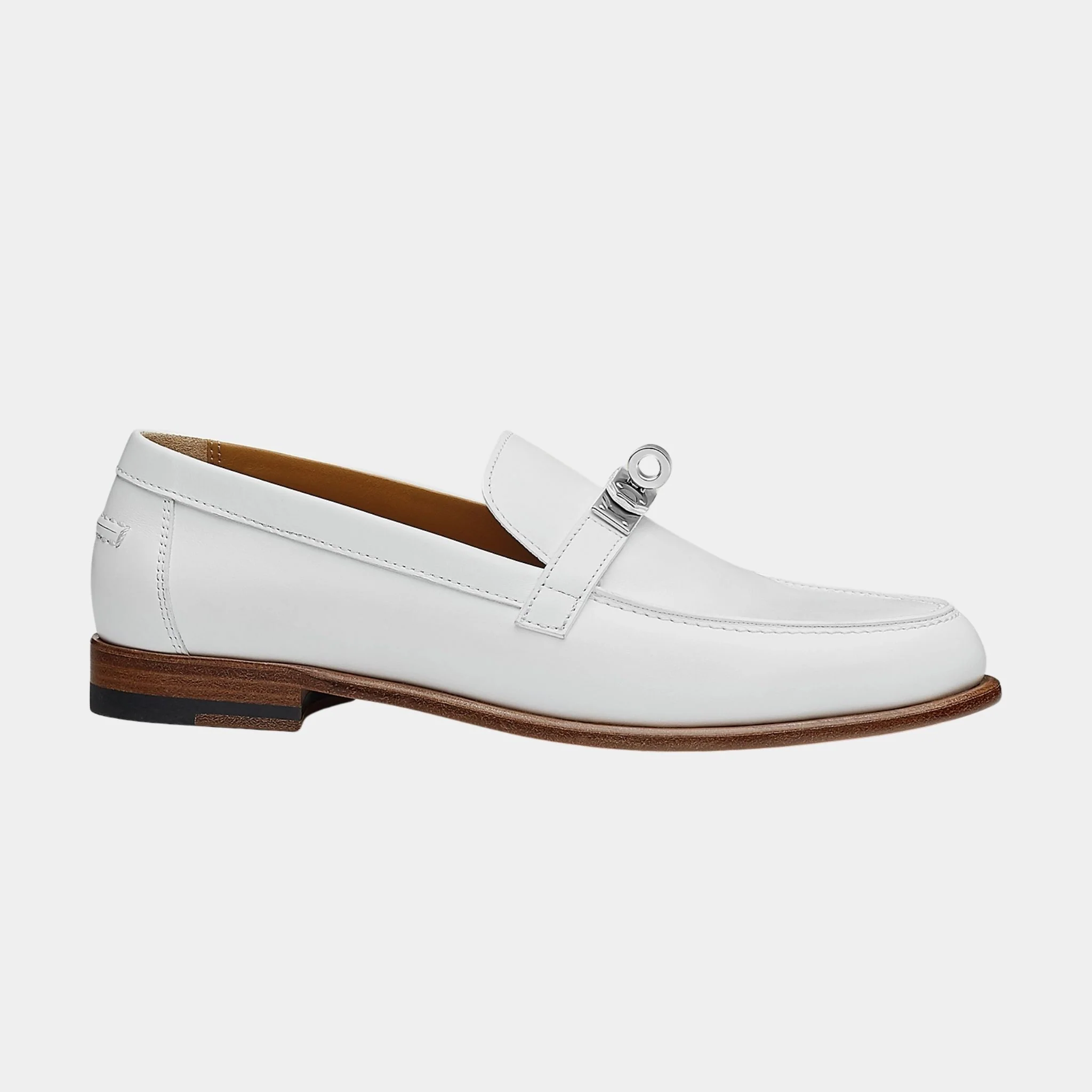 Destin Loafer Calfskin with Palladium Plated Buckle - Image 2