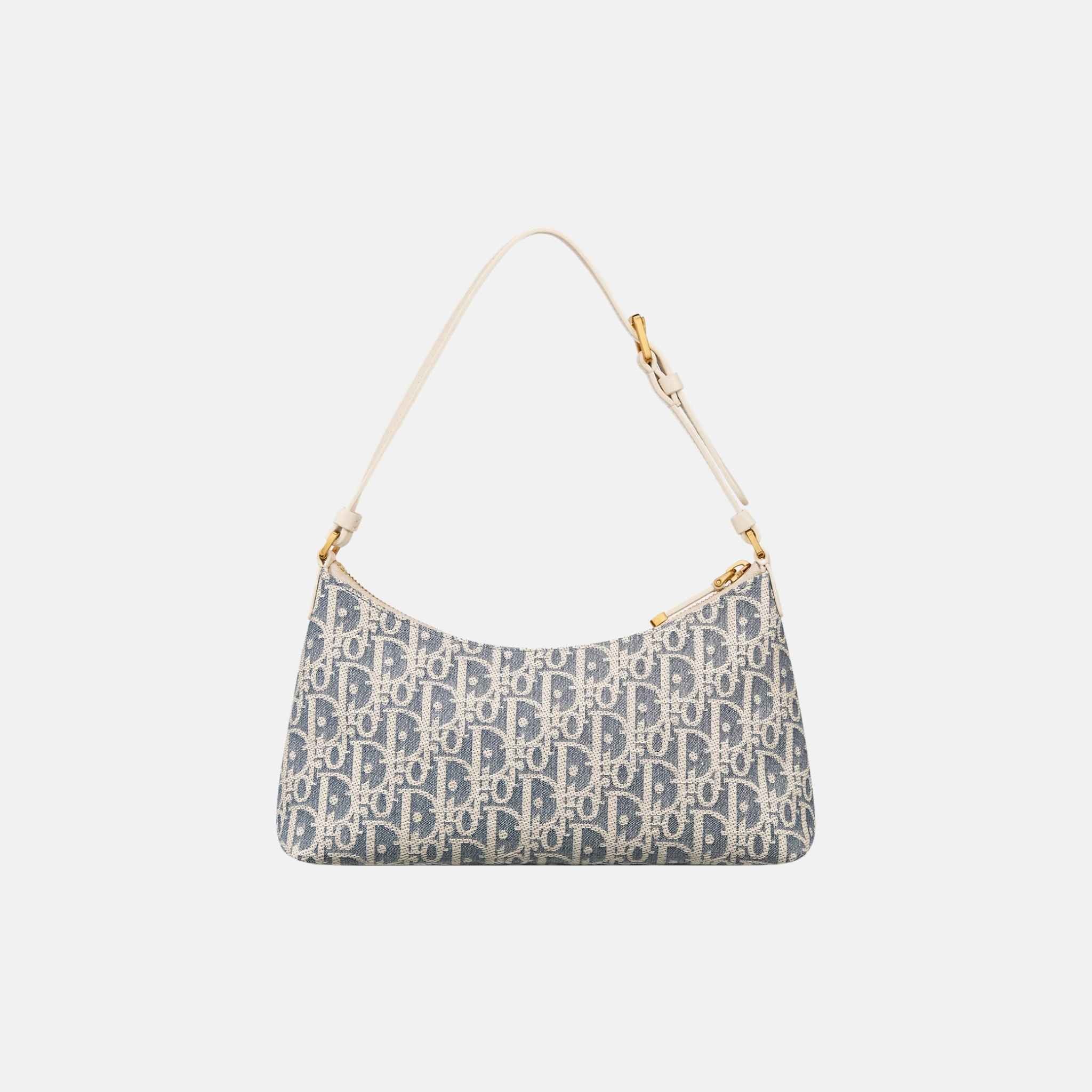 30 Montaigne Cigale Mini Bag In Dior Oblique Chambray And Calfskin - Image 3