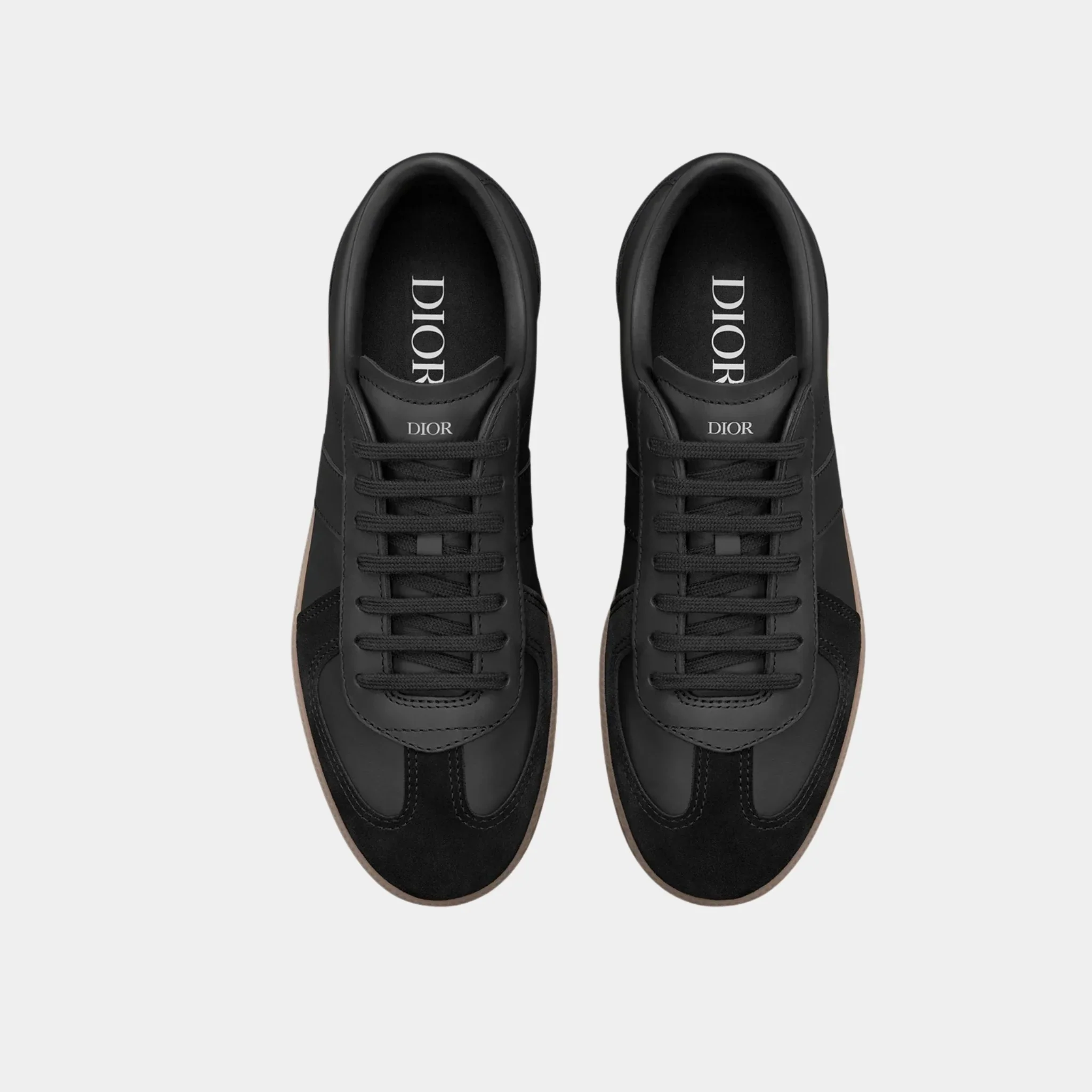 B01 Matchpoint Sneaker In Smooth Calfskin With Suede - Image 11