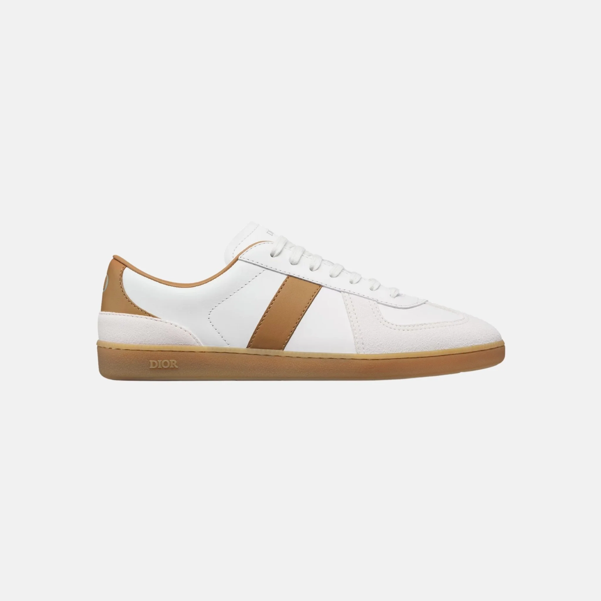 B01 Matchpoint Sneaker In Smooth Calfskin With Suede - Image 13
