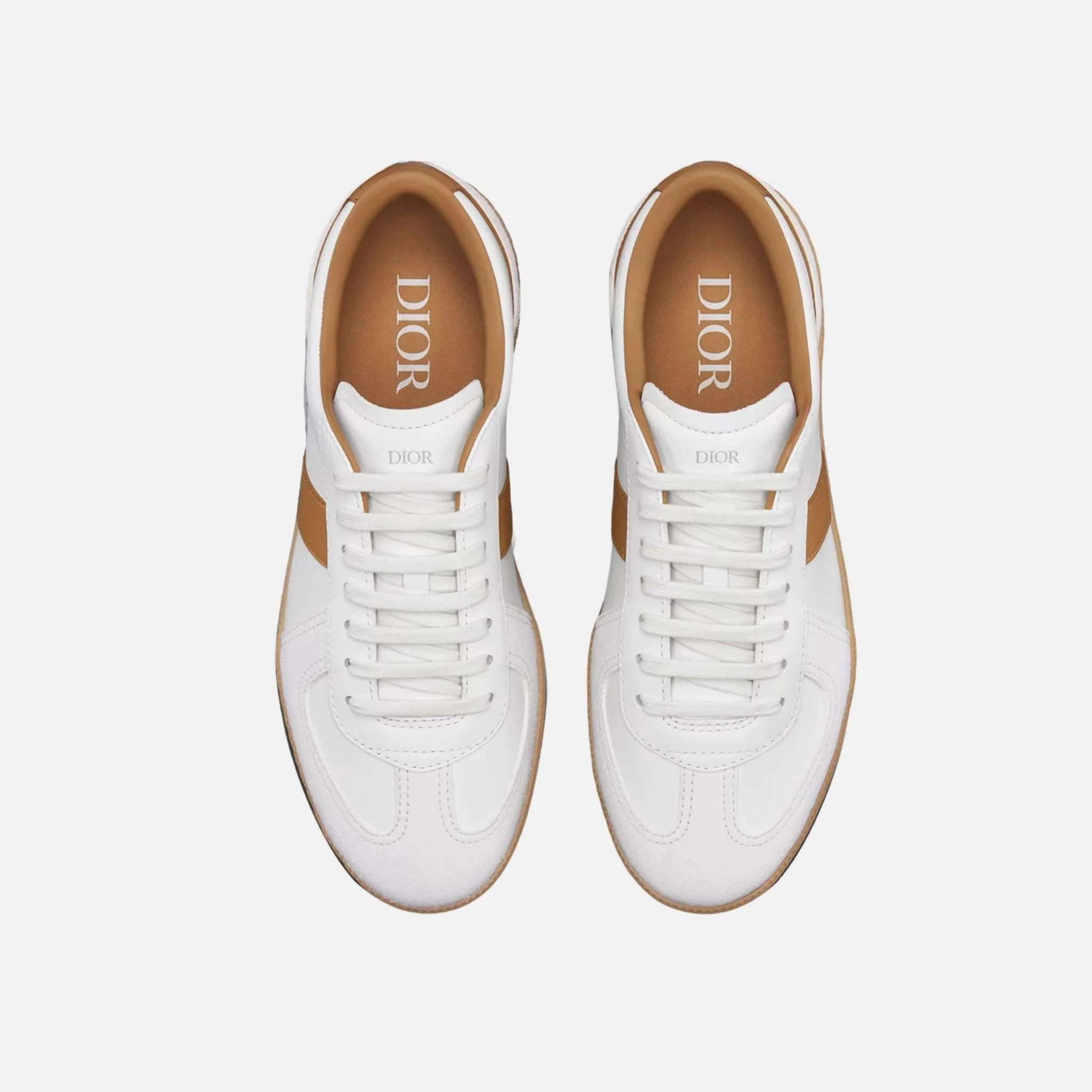 B01 Matchpoint Sneaker In Smooth Calfskin With Suede - Image 14