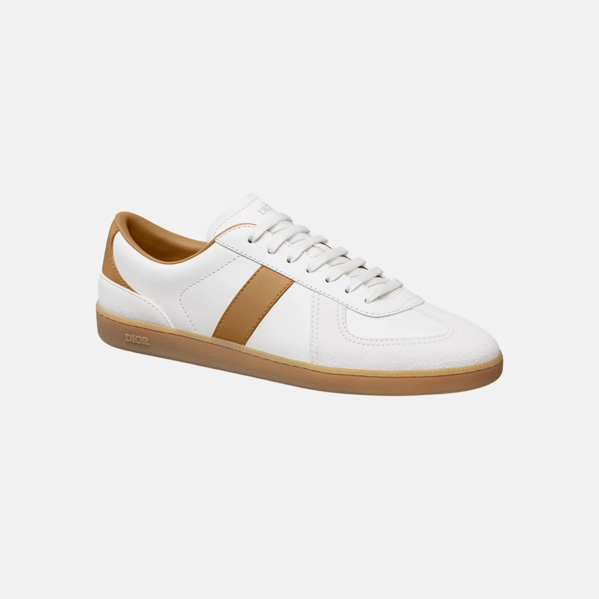 B01 Matchpoint Sneaker In Smooth Calfskin With Suede - Image 15