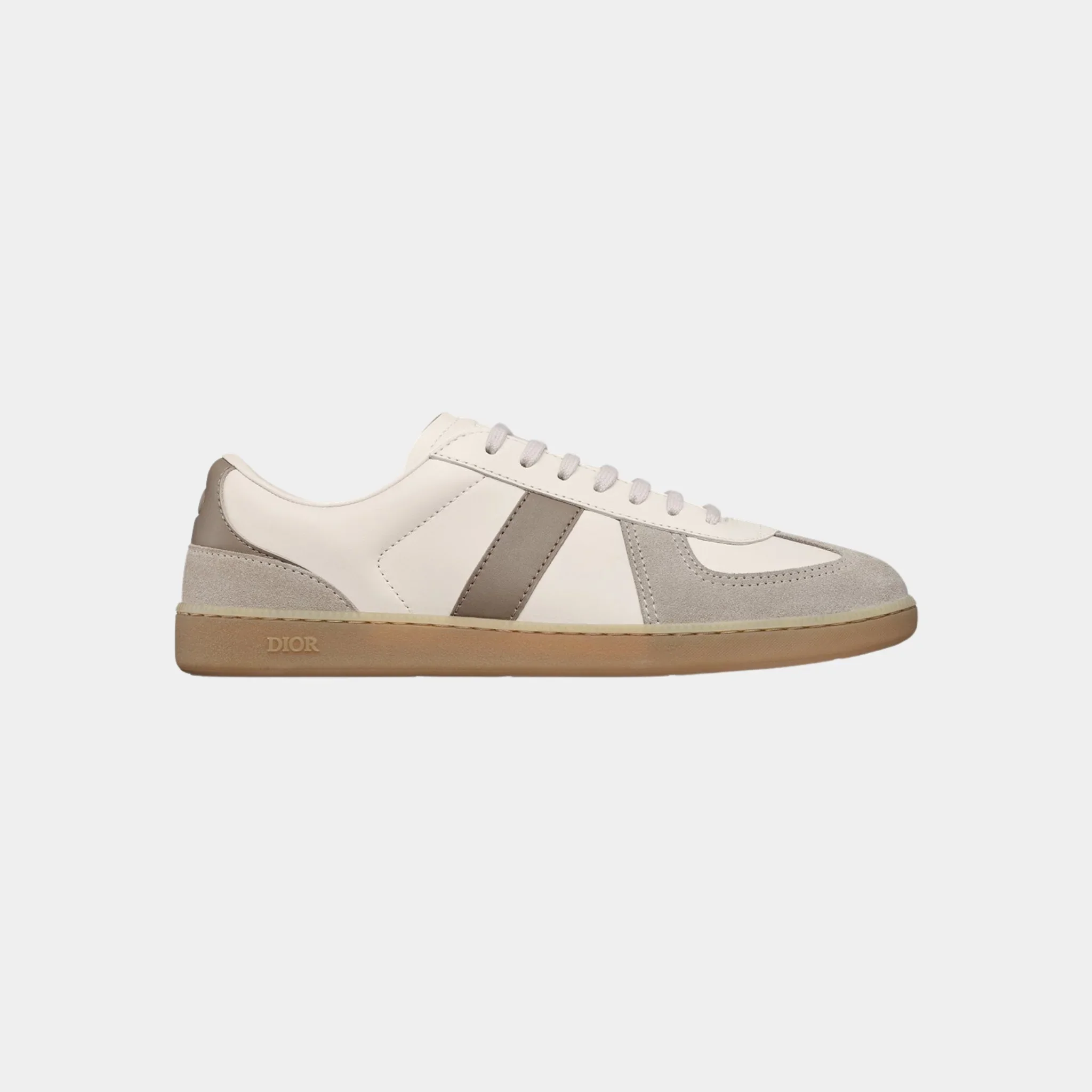 B01 Matchpoint Sneaker In Smooth Calfskin With Suede - Image 4