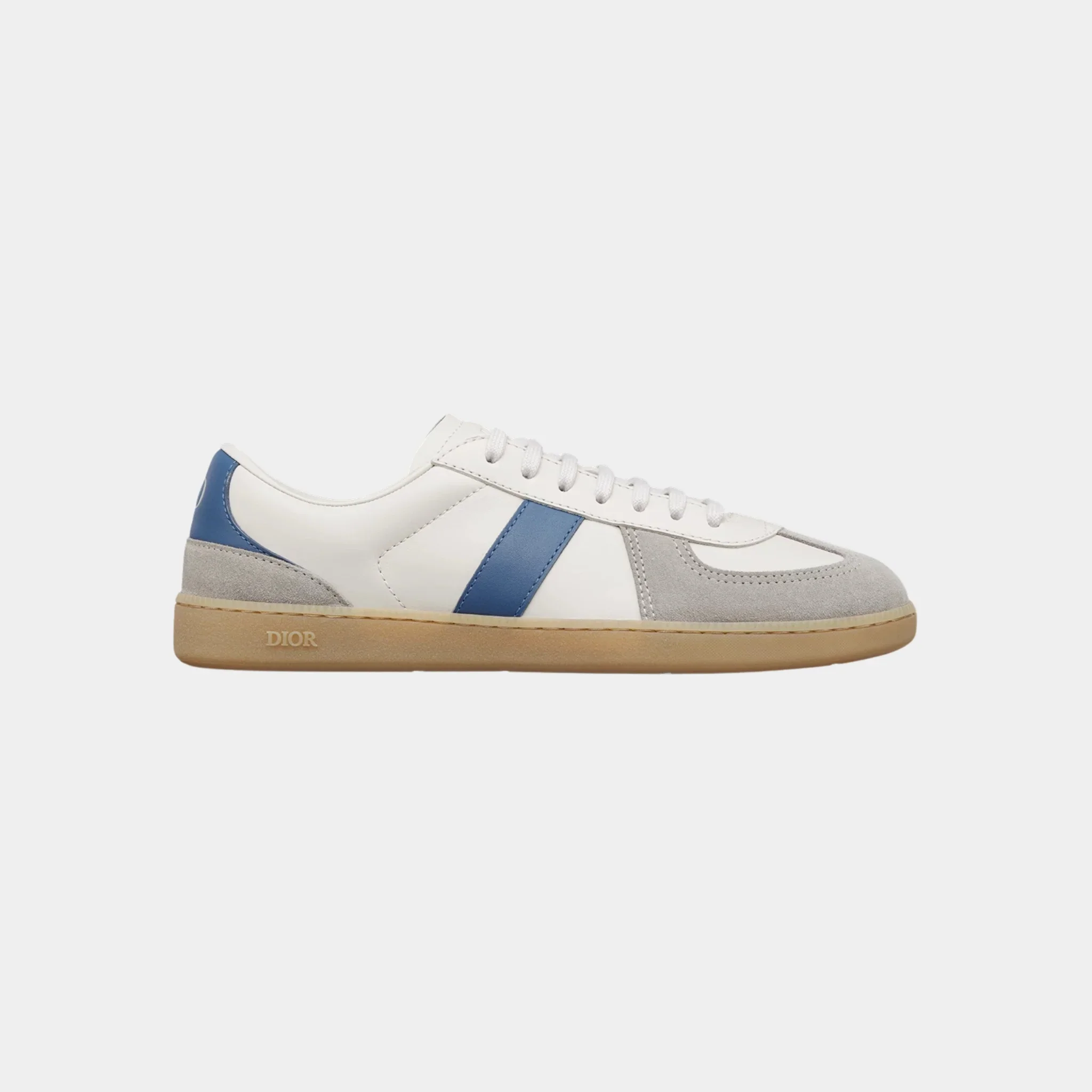 B01 Matchpoint Sneaker In Smooth Calfskin With Suede - Image 7
