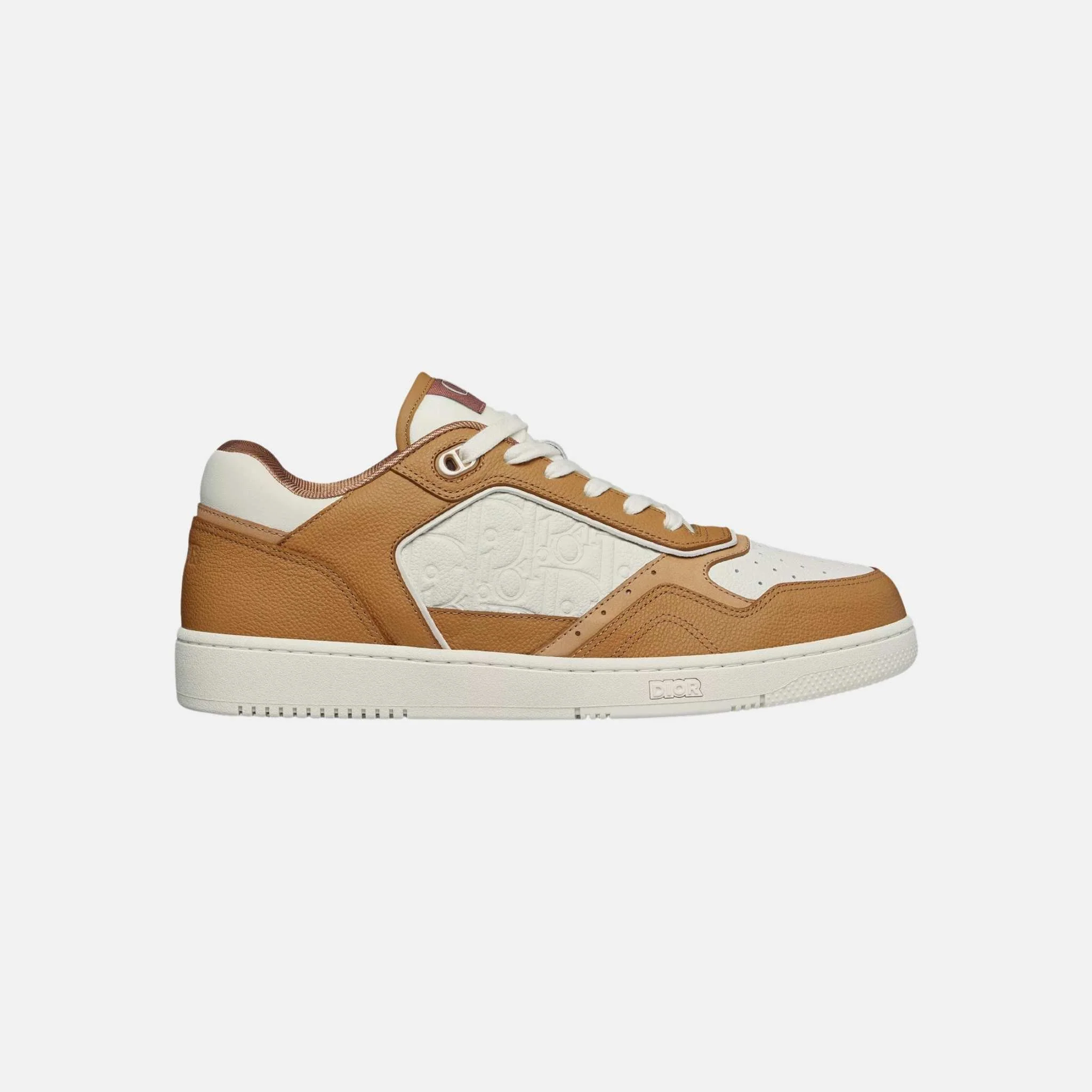 B27 Uptown Low Top Sneaker In Grained Calfskin With Gravity Leather - Image 4