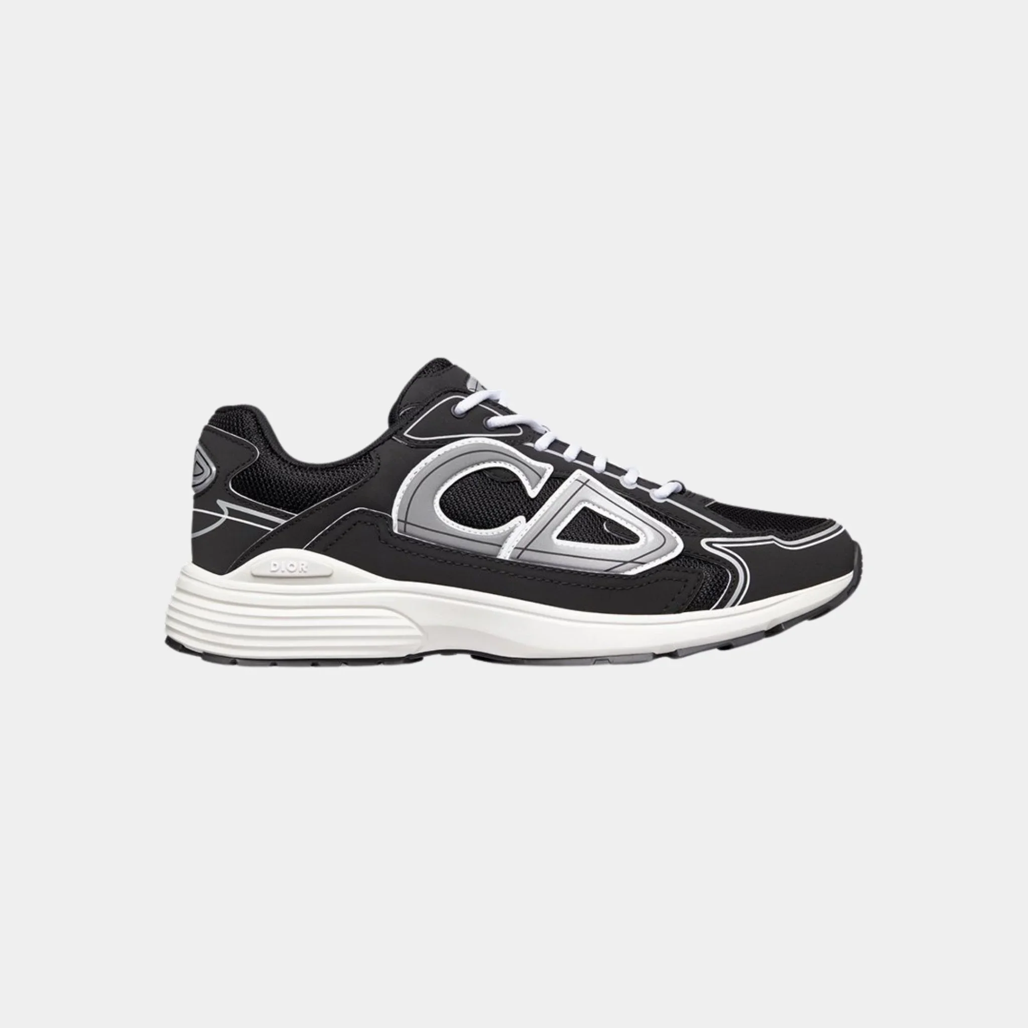 B30 Countdown Sneaker Black Mesh and Technical Fabric