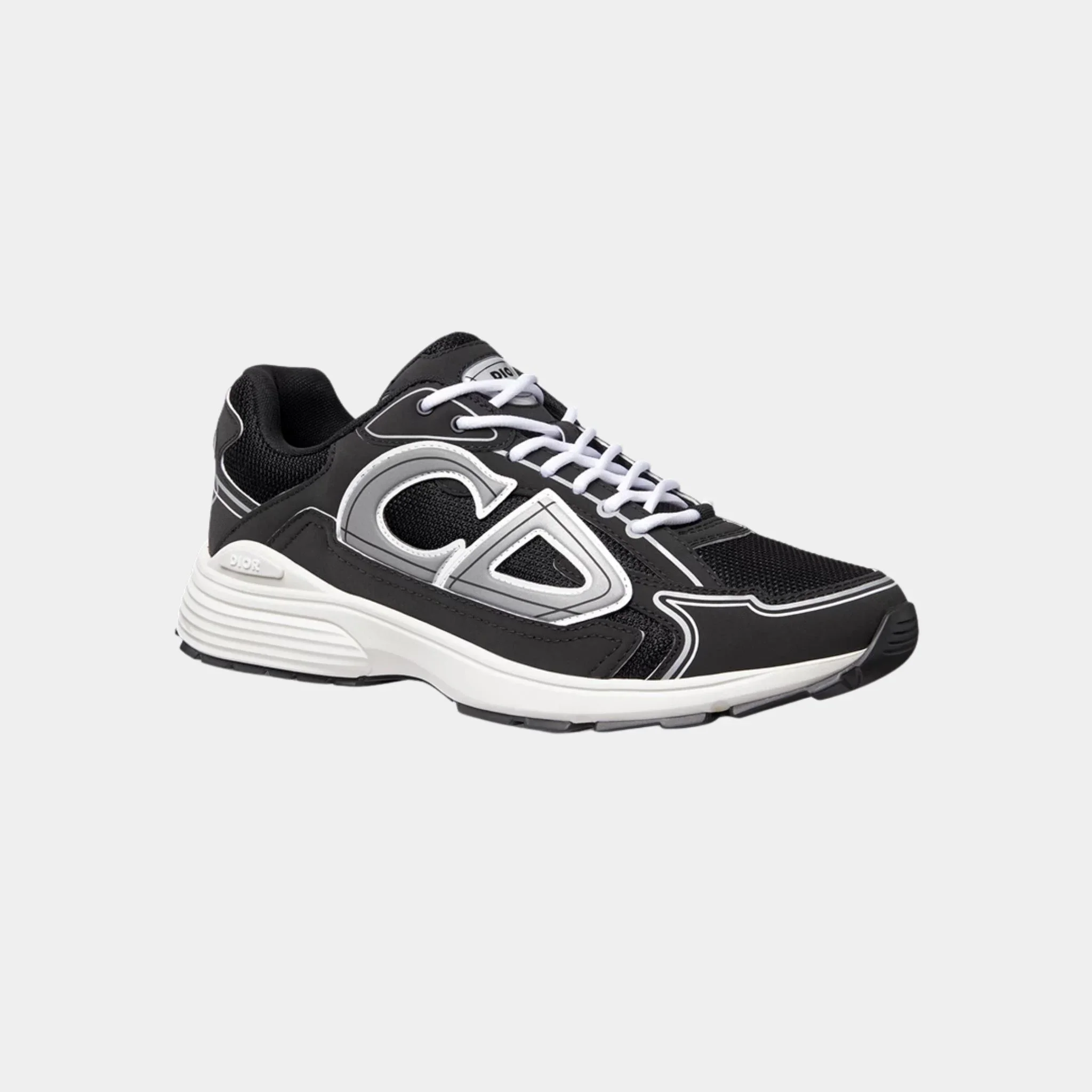 B30 Countdown Sneaker Black Mesh and Technical Fabric - Image 2