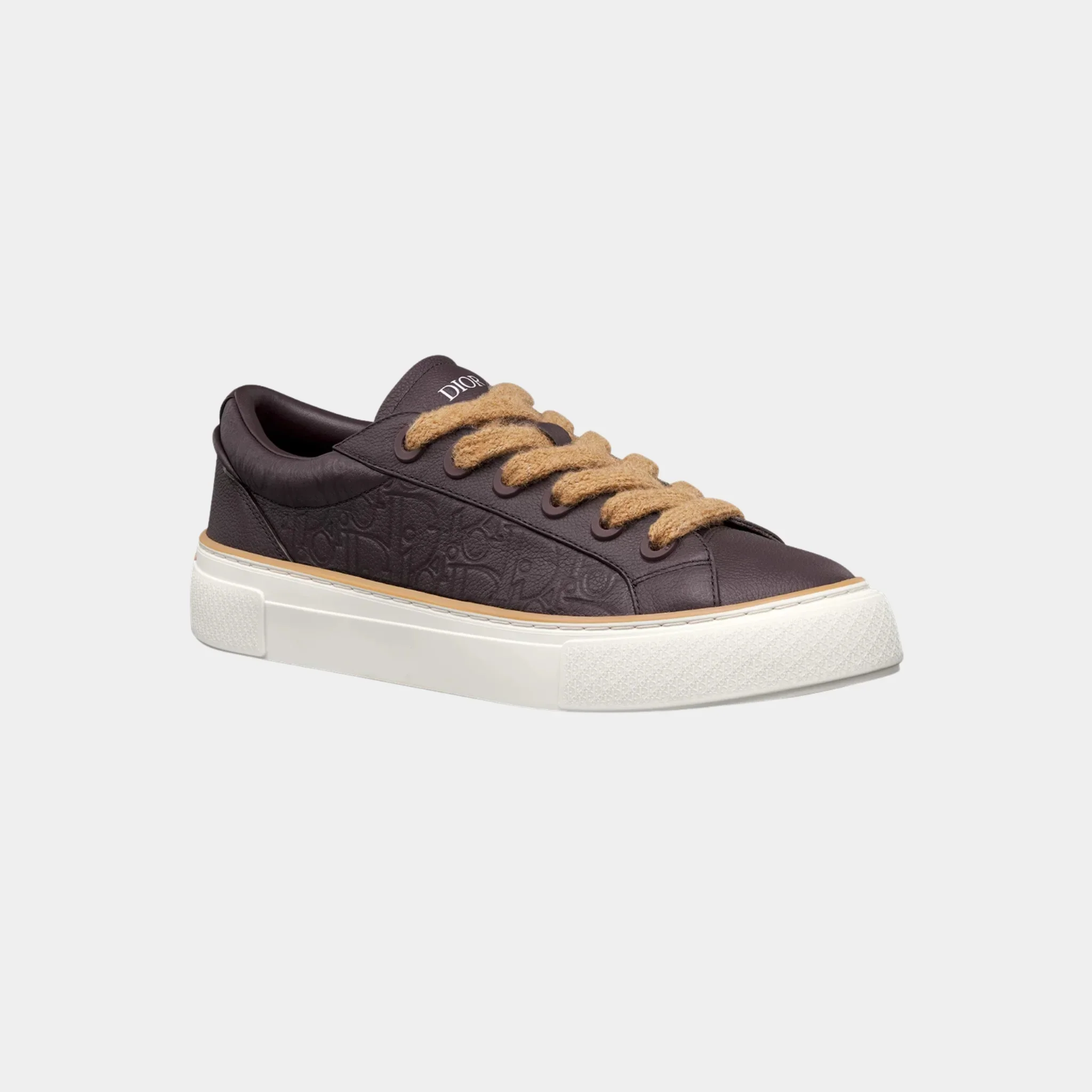 B33 Spin Sneaker In Grained Calfskin And Dior Gravity Leather - Image 9