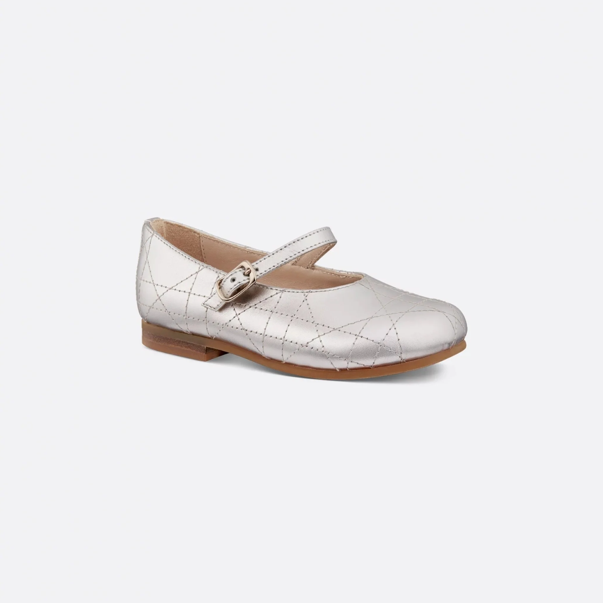 Baby Ballet Flat Cannage Calfskin - Image 5