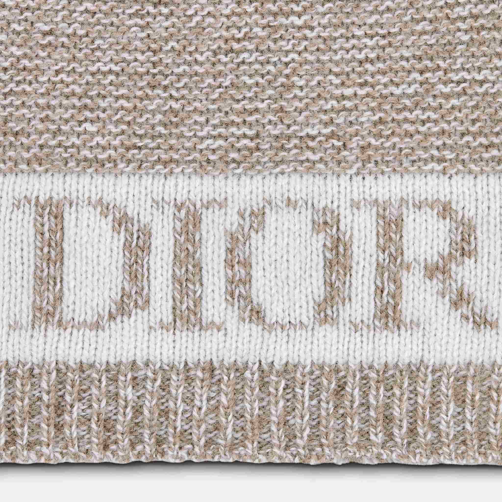 Baby Beanie Wool and Cashmere Blend Knit - Image 2